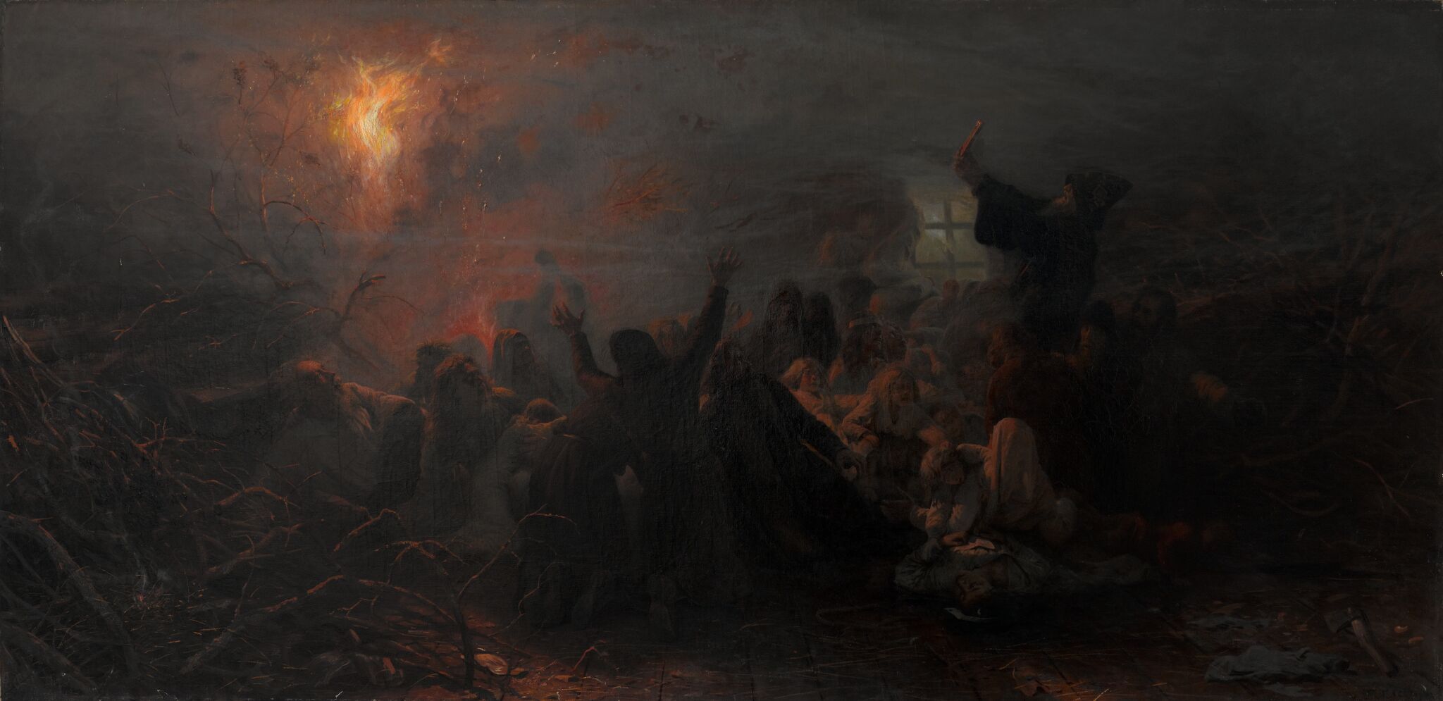 Самосожигатели, Grigoriy Myasoyedov, 1882, 1884
