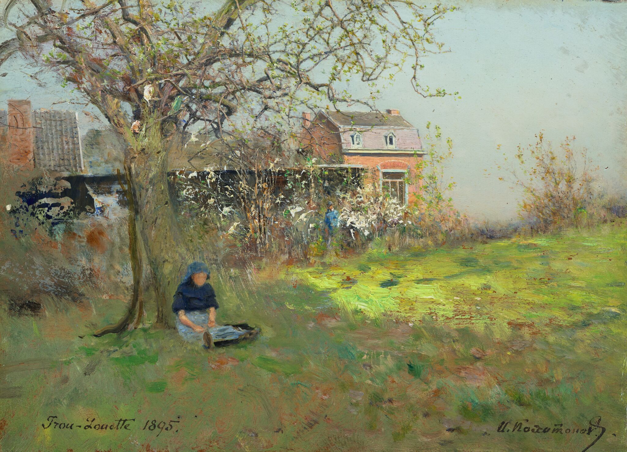 Тру-Луэт. Ранняя весна, Ivan Pokhitonov, 1895