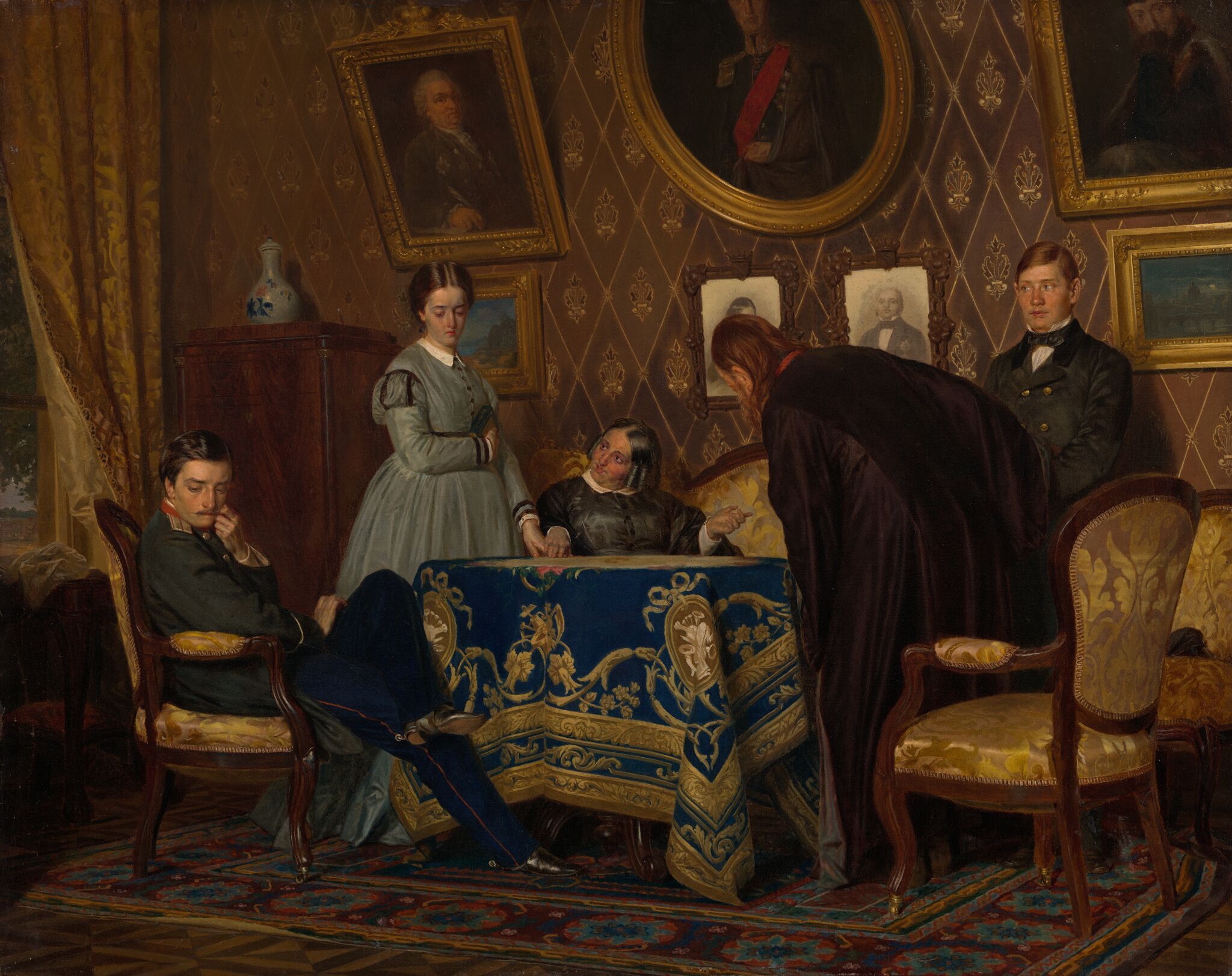 Воспитанница, Nikolai Nevrev, 1867