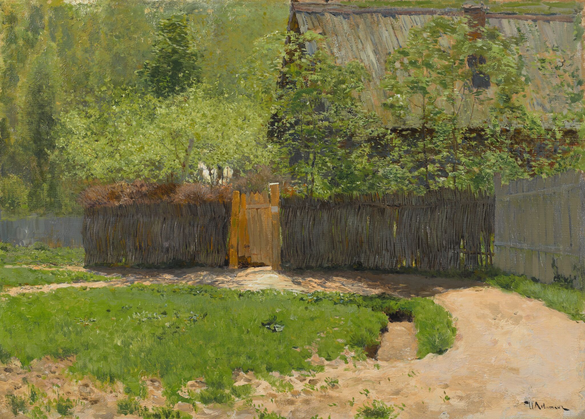 Первая зелень. Май, Isaac Levitan, 1888