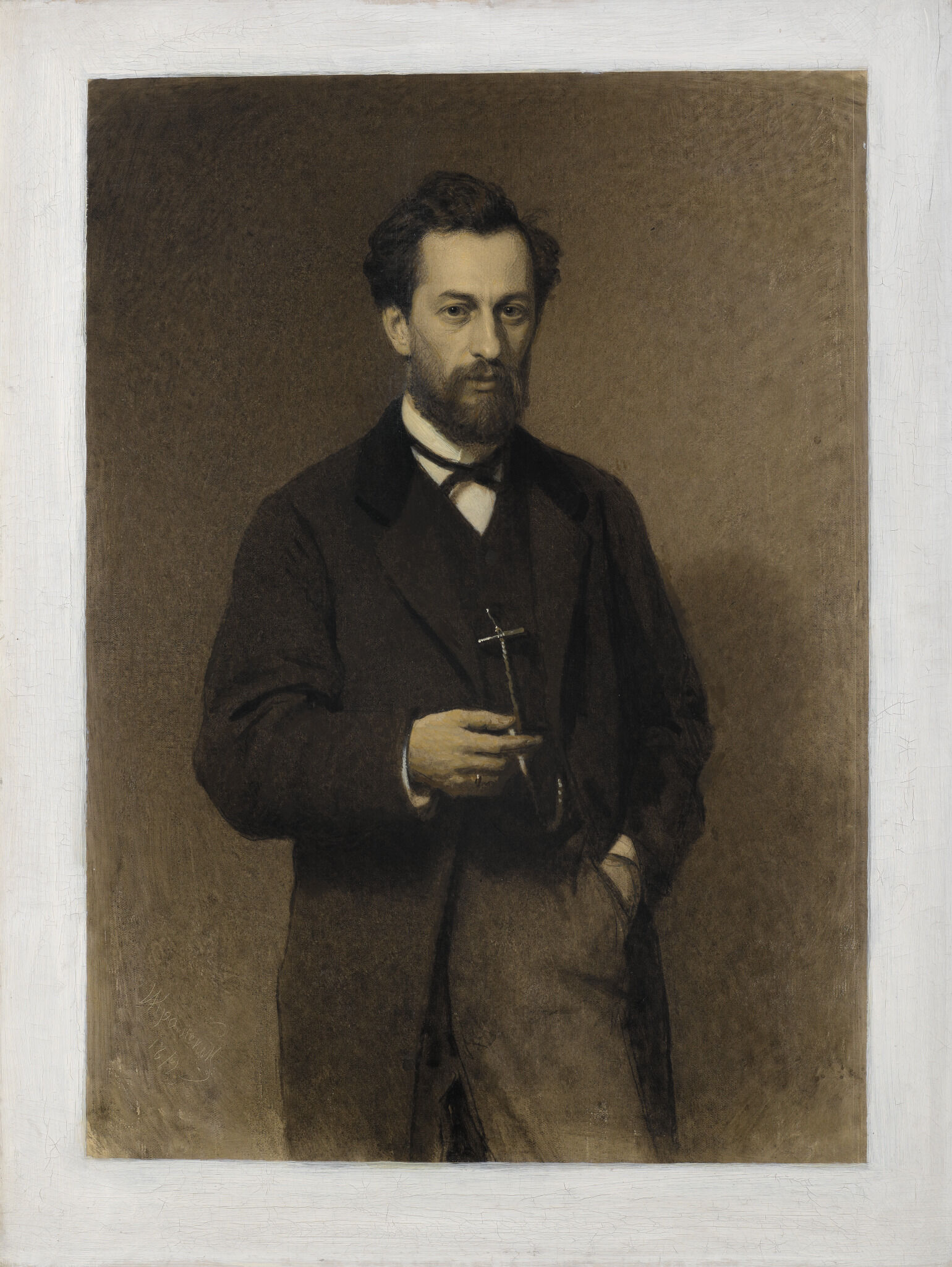 Портрет художника М.К. Клодта, Ivan Kramskoi, 1871