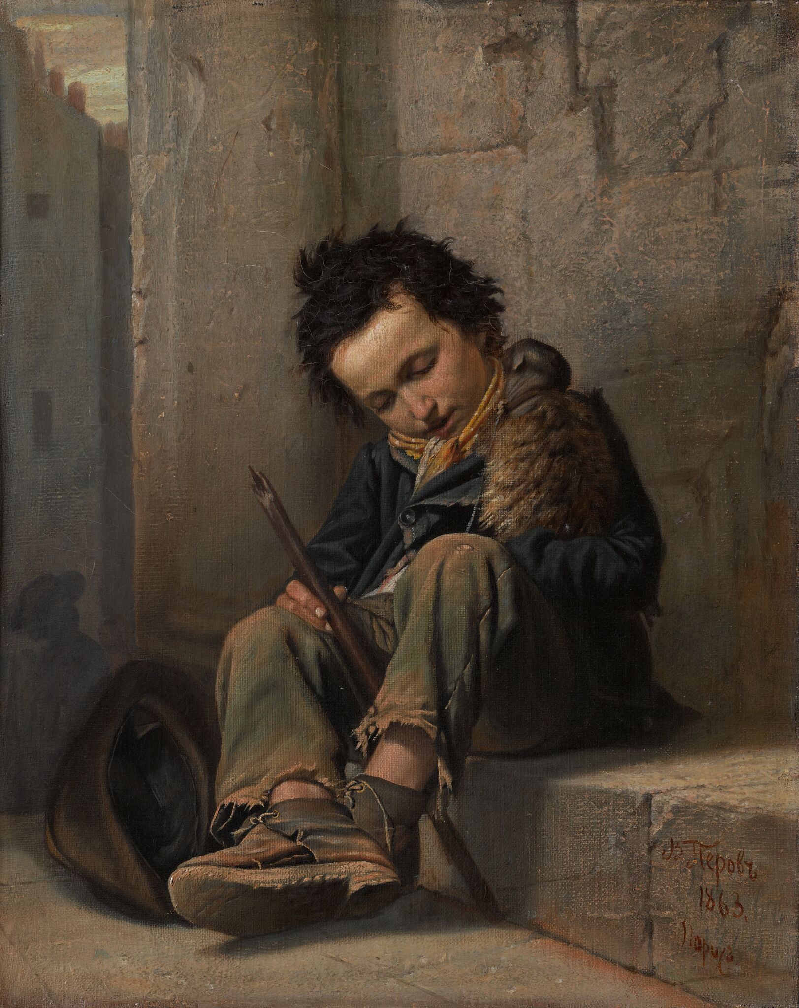 Савояр, Vasily Perov, 1863-1864
