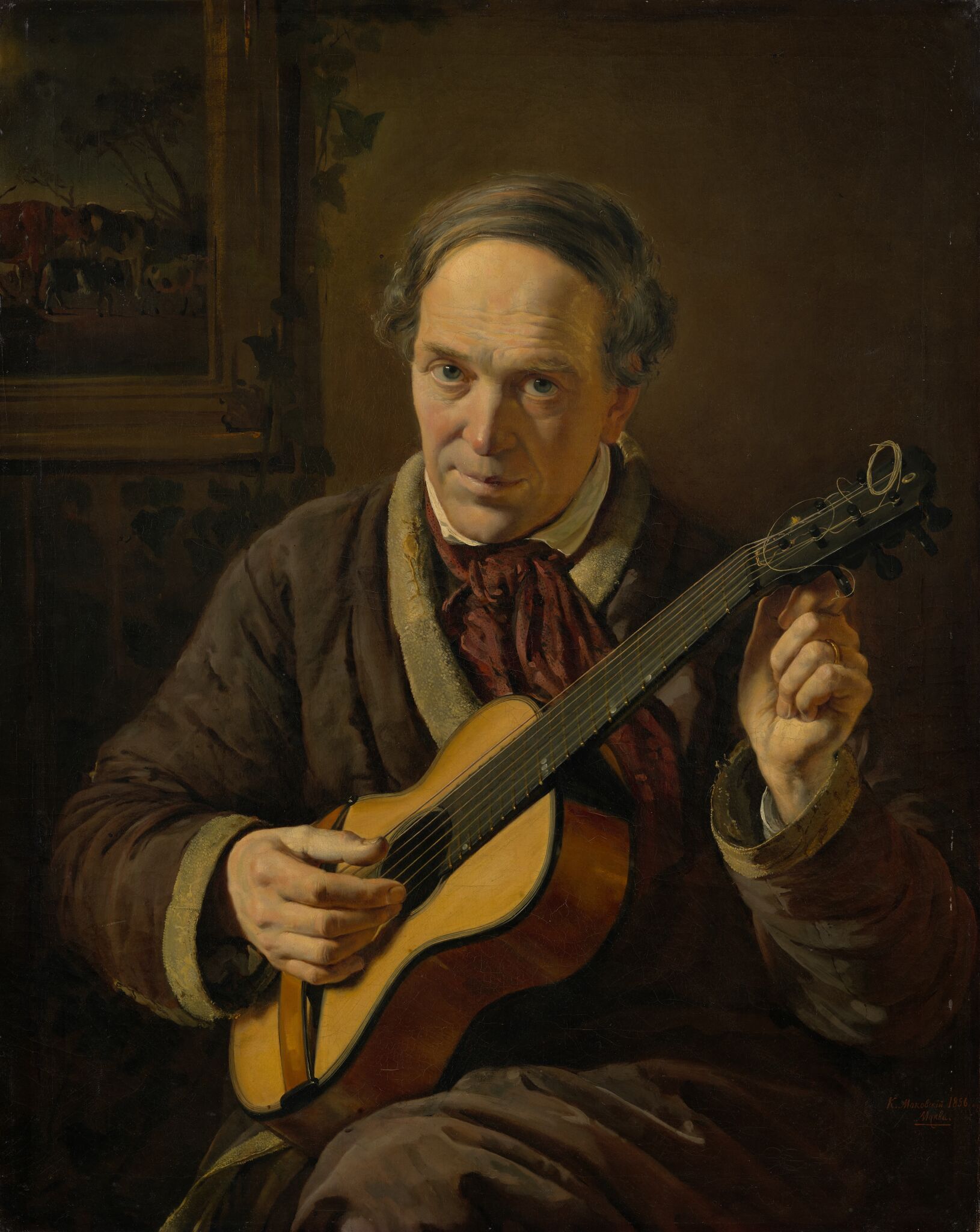Портрет Е.И. Маковского , Konstantin Makovsky, 1856