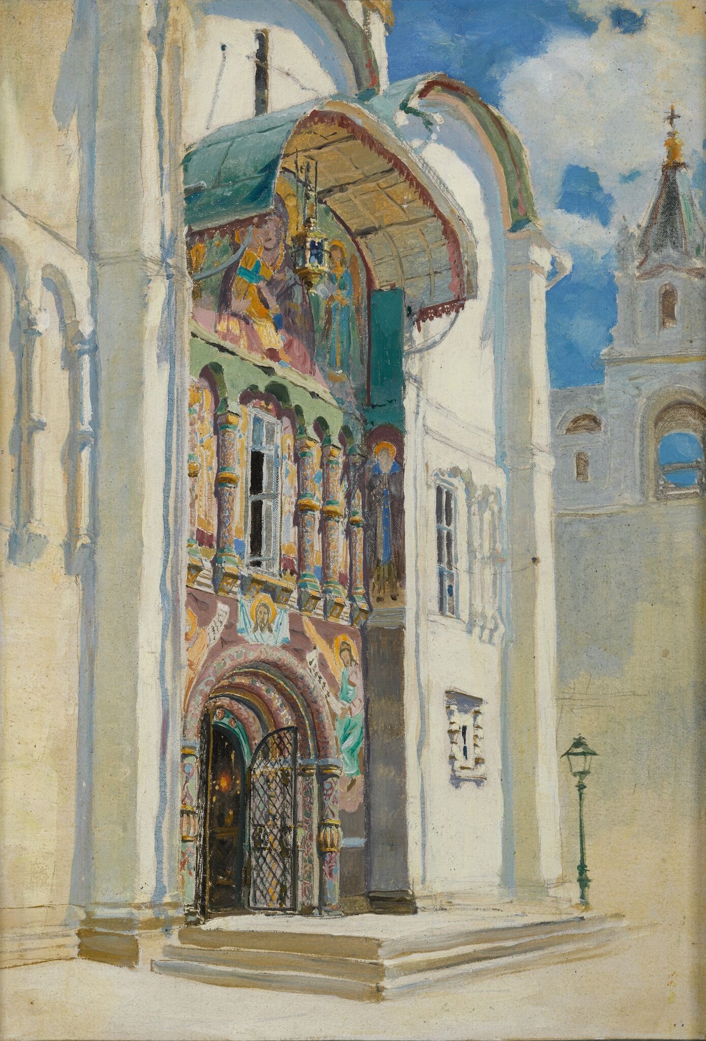 Успенский собор в Москве. Южные врата, Vasily Polenov, 1877