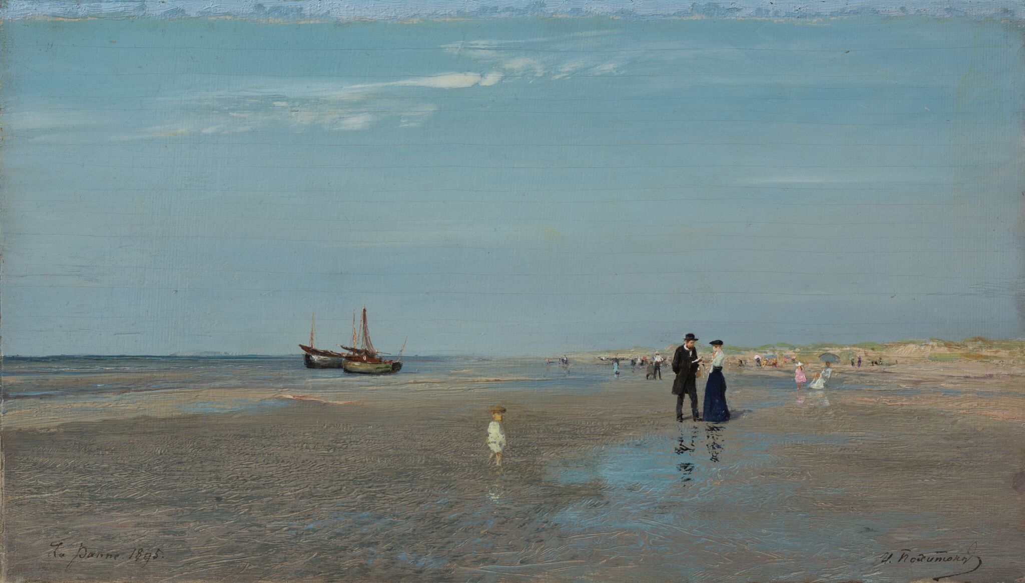 Ла-Панн. Пляж, Ivan Pokhitonov, 1895
