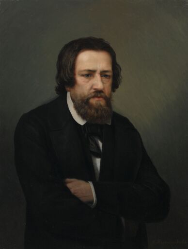 Портрет художника Александра Андреевича Иванова (1806-1858)