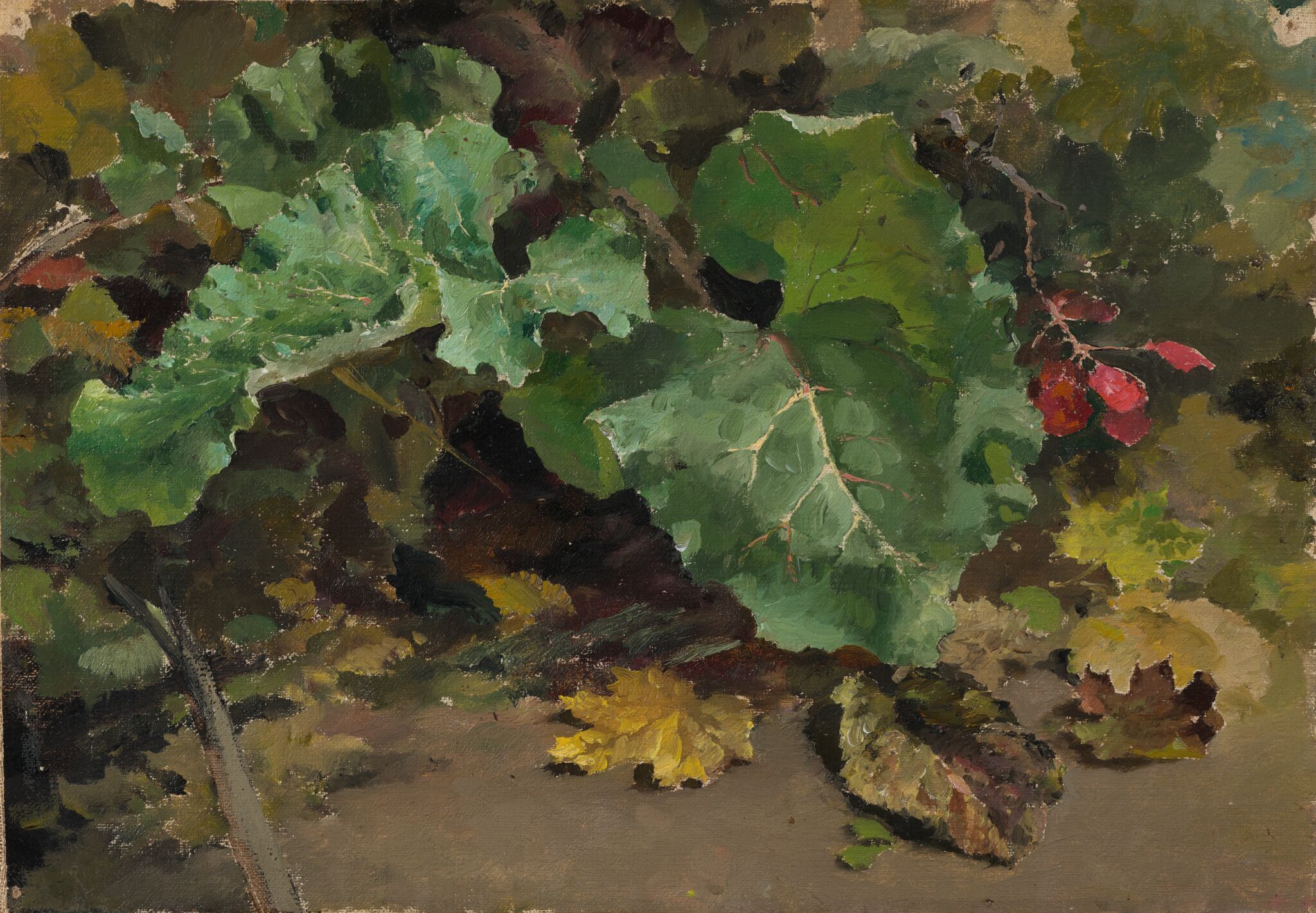 Лопухи, Vasily Polenov, 1880