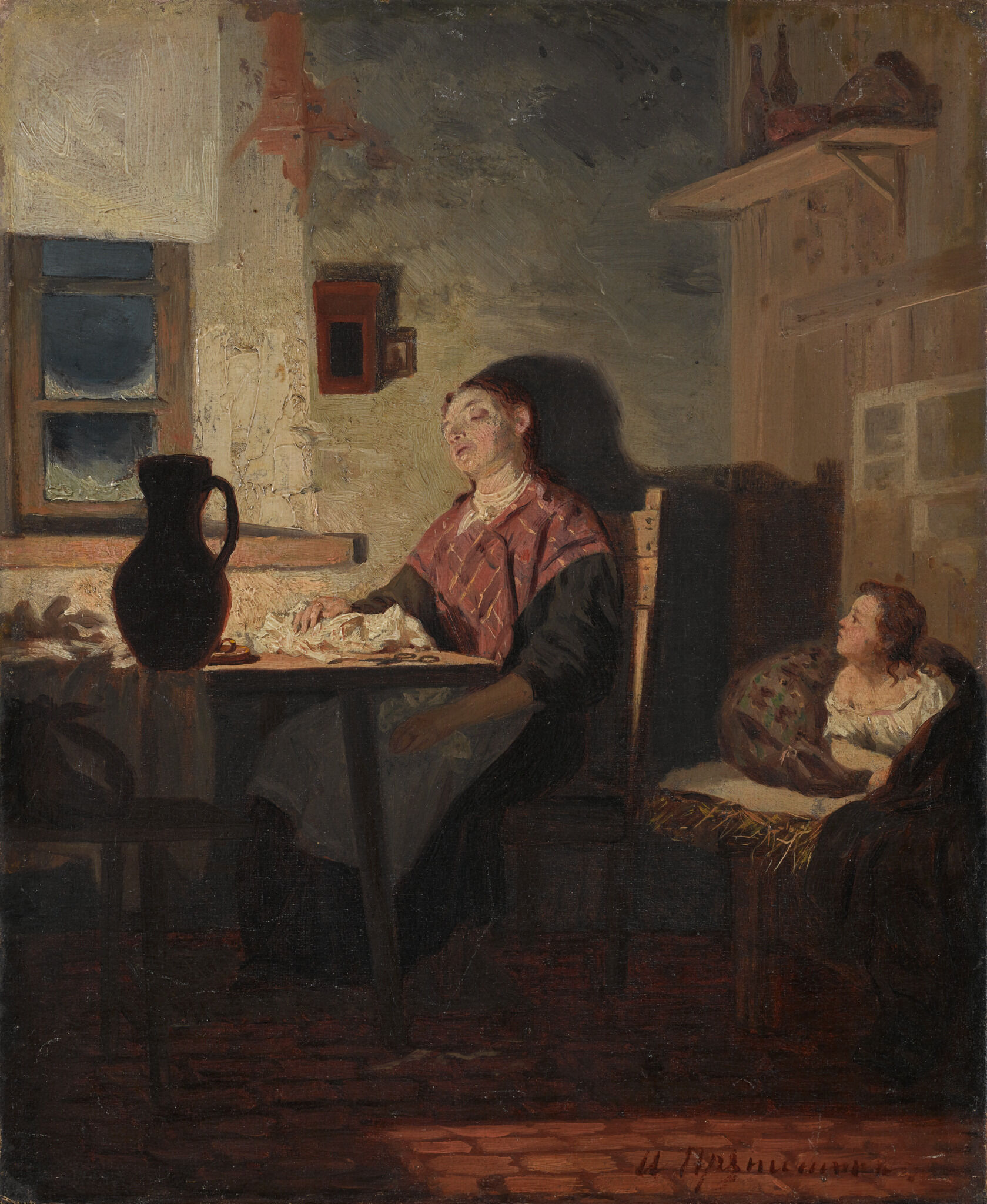 Швея, Illarion Mikhailovich Pryanishnikov, c. 1875