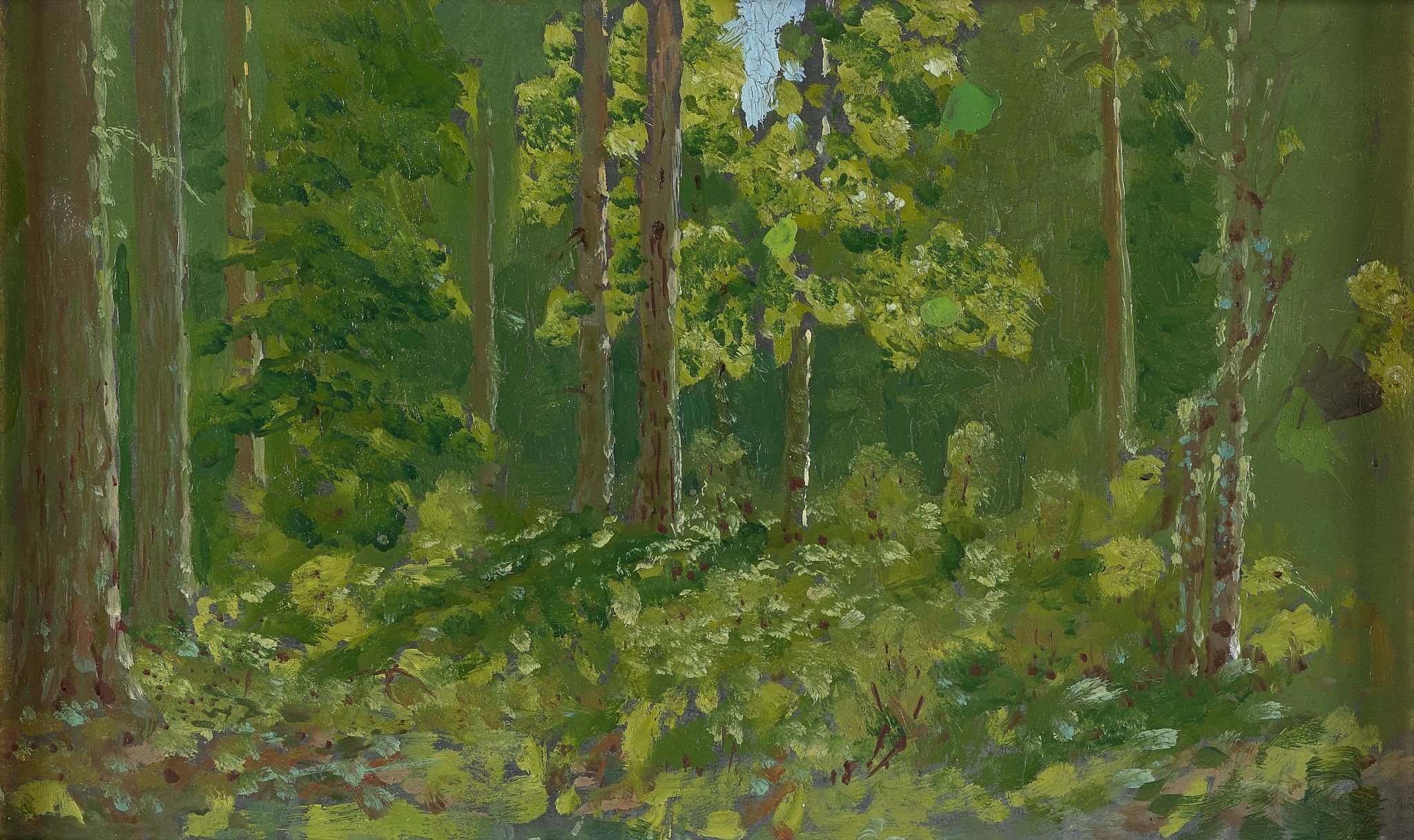 Лес, Arkhip Kuindzhi, 1887
