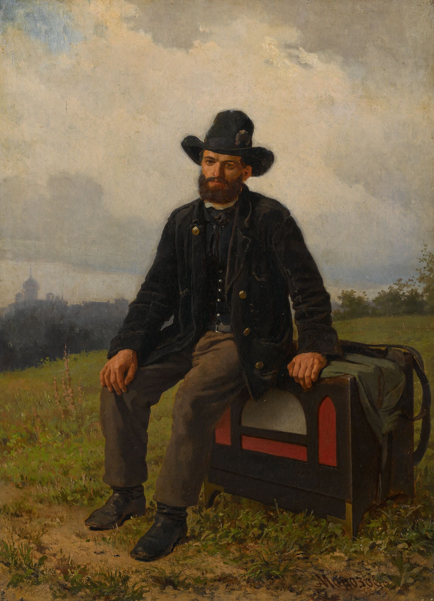 Шарманщик, Alexander Ivanovich Morozov, 1868
