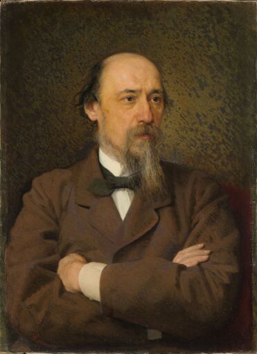 Портрет поэта Николая Алексеевича Некрасова