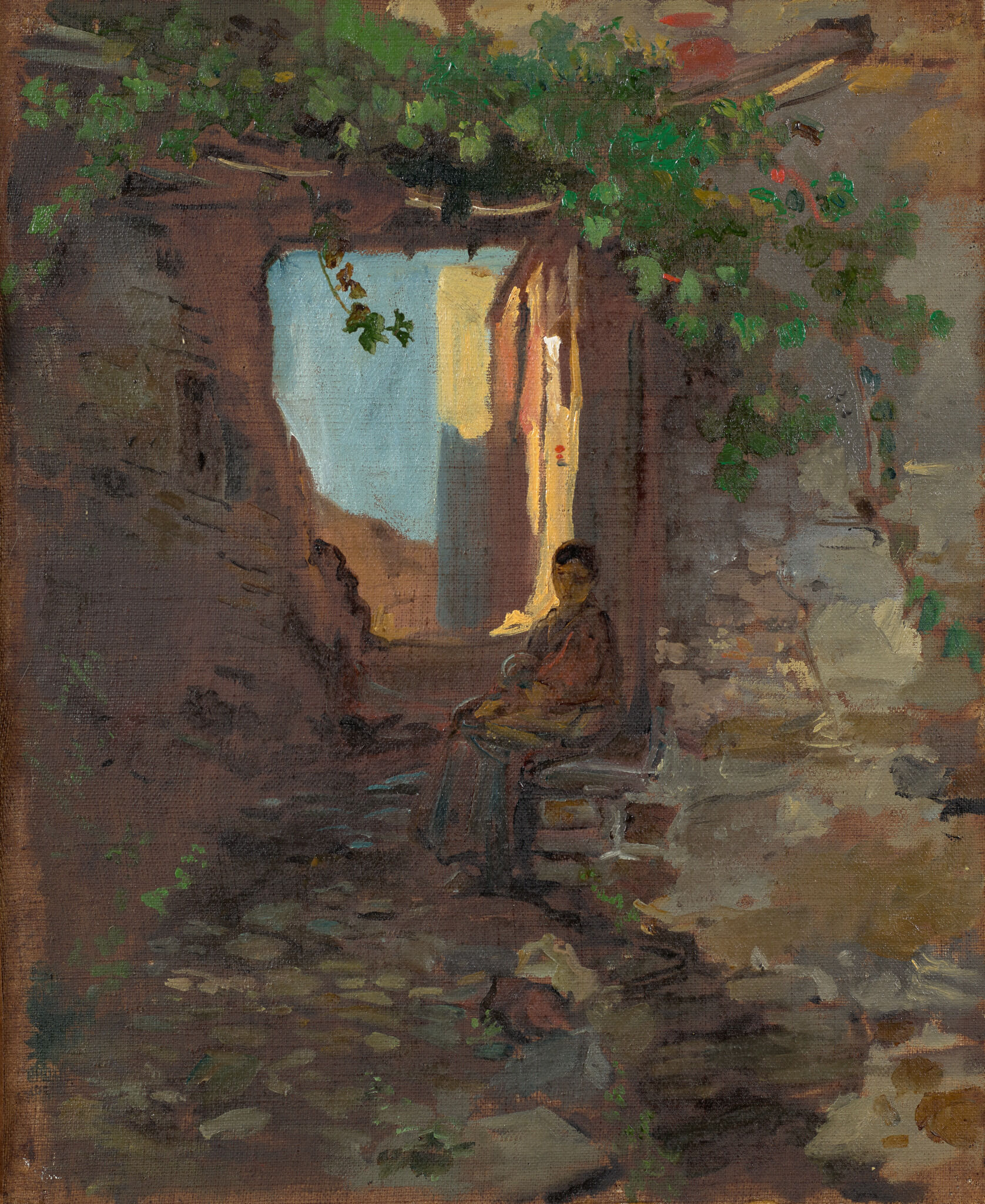 Порто Венере. Залив Специя, Nikolai Ge, 1868