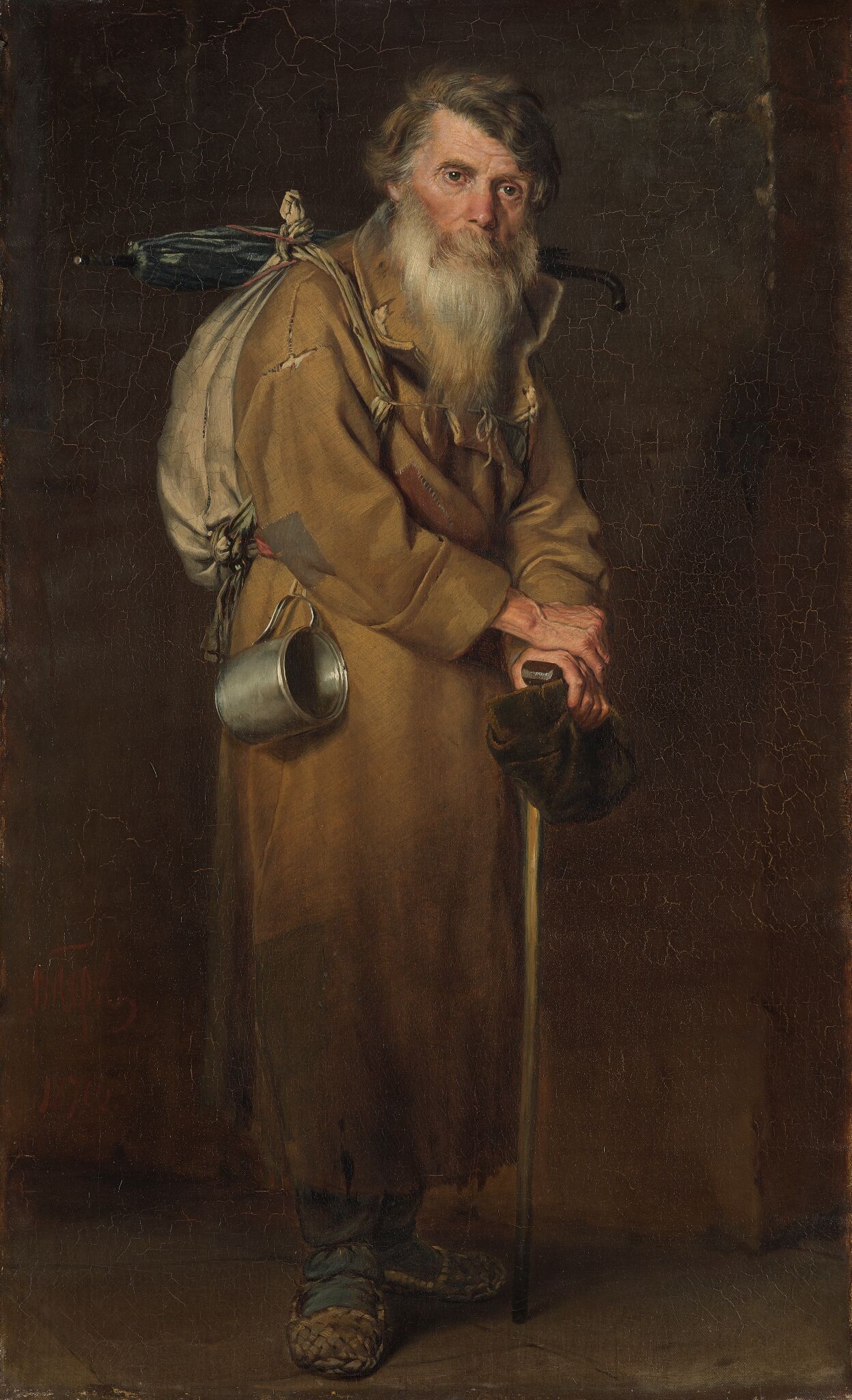 Странник, Vasily Perov, 1870