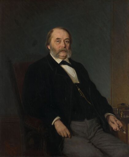 Портрет писателя И.А. Гончарова