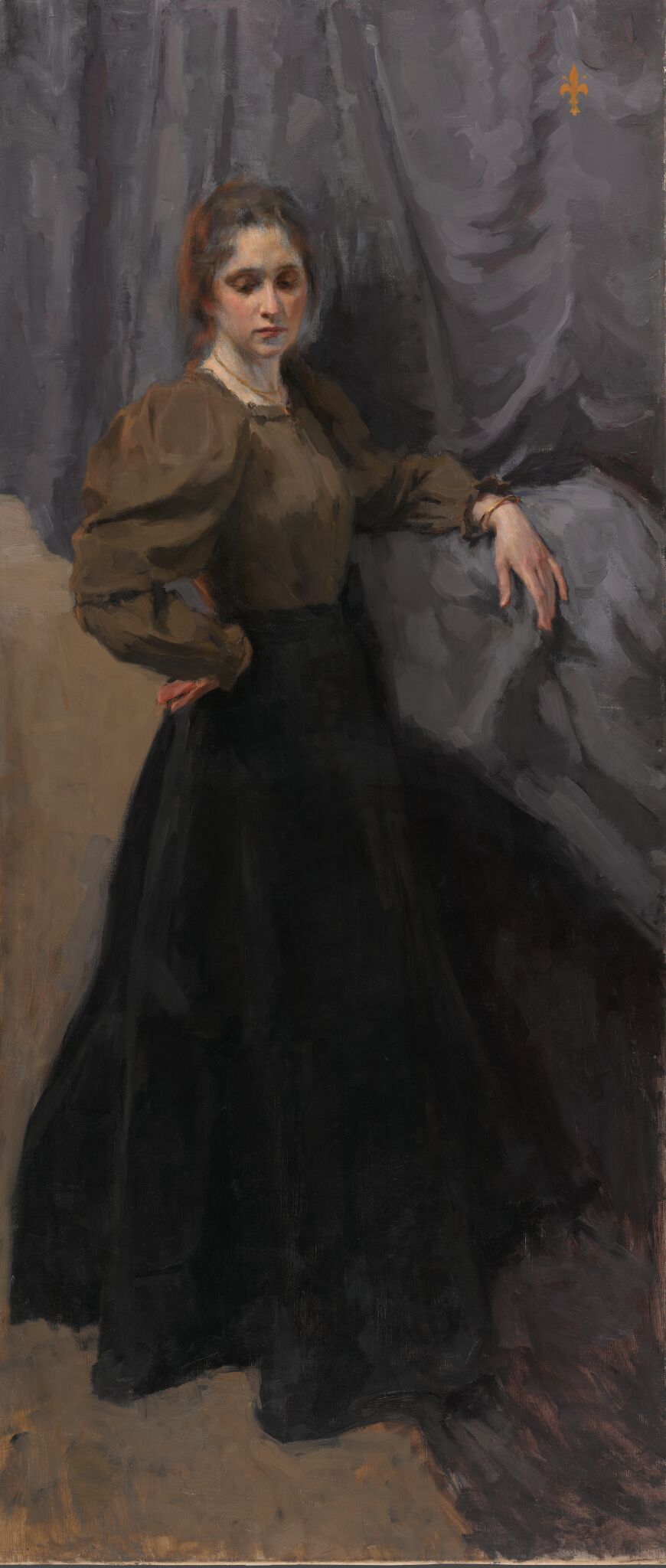 Портрет Елизаветы Михайловны Мартыновой, Osip Braz, 1896
