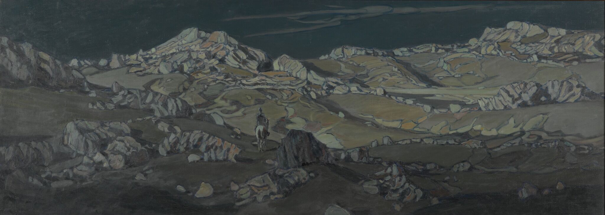 Пустыня (Сказка), Konstantin Bogaevsky, 1903