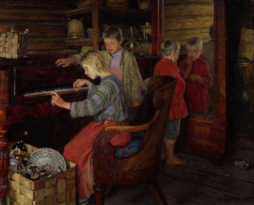 Дети за пианино