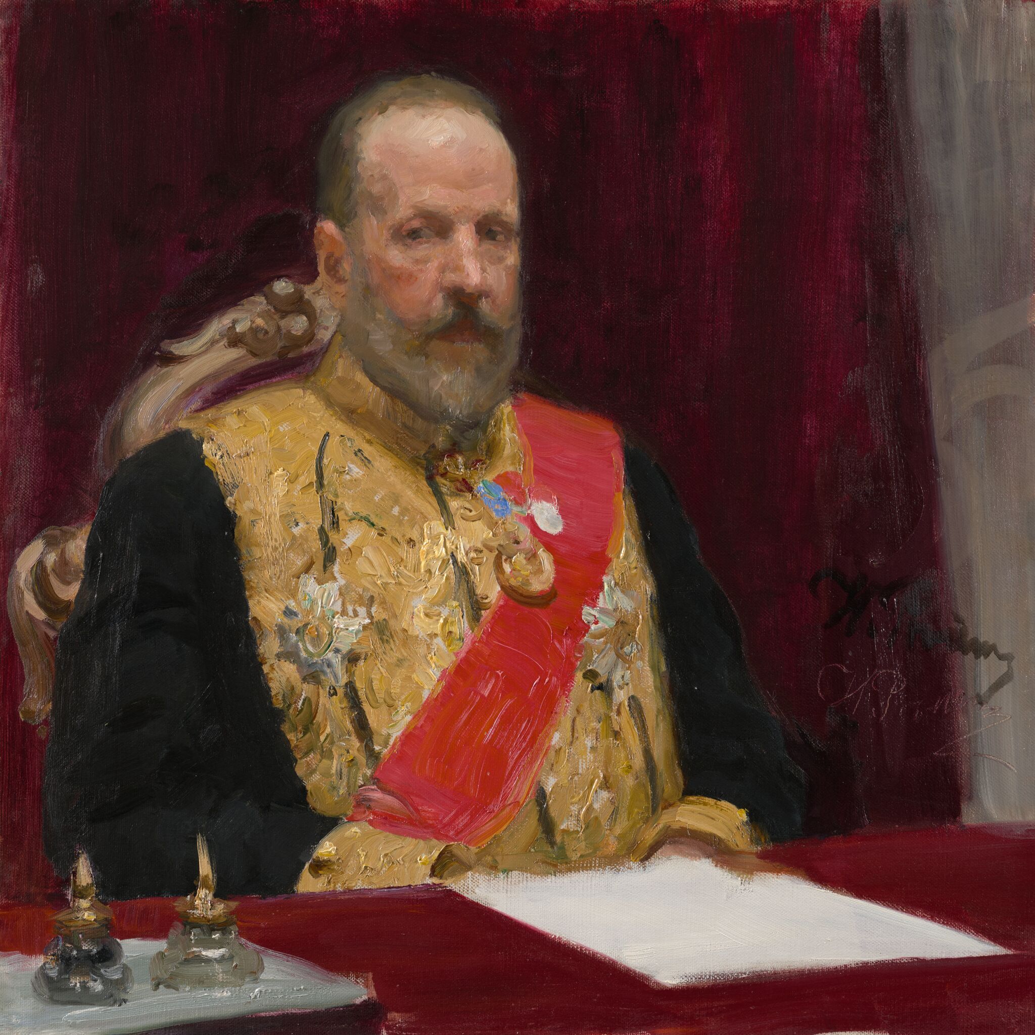 Портрет С.Ю. Витте, Ilya Repin, 1903