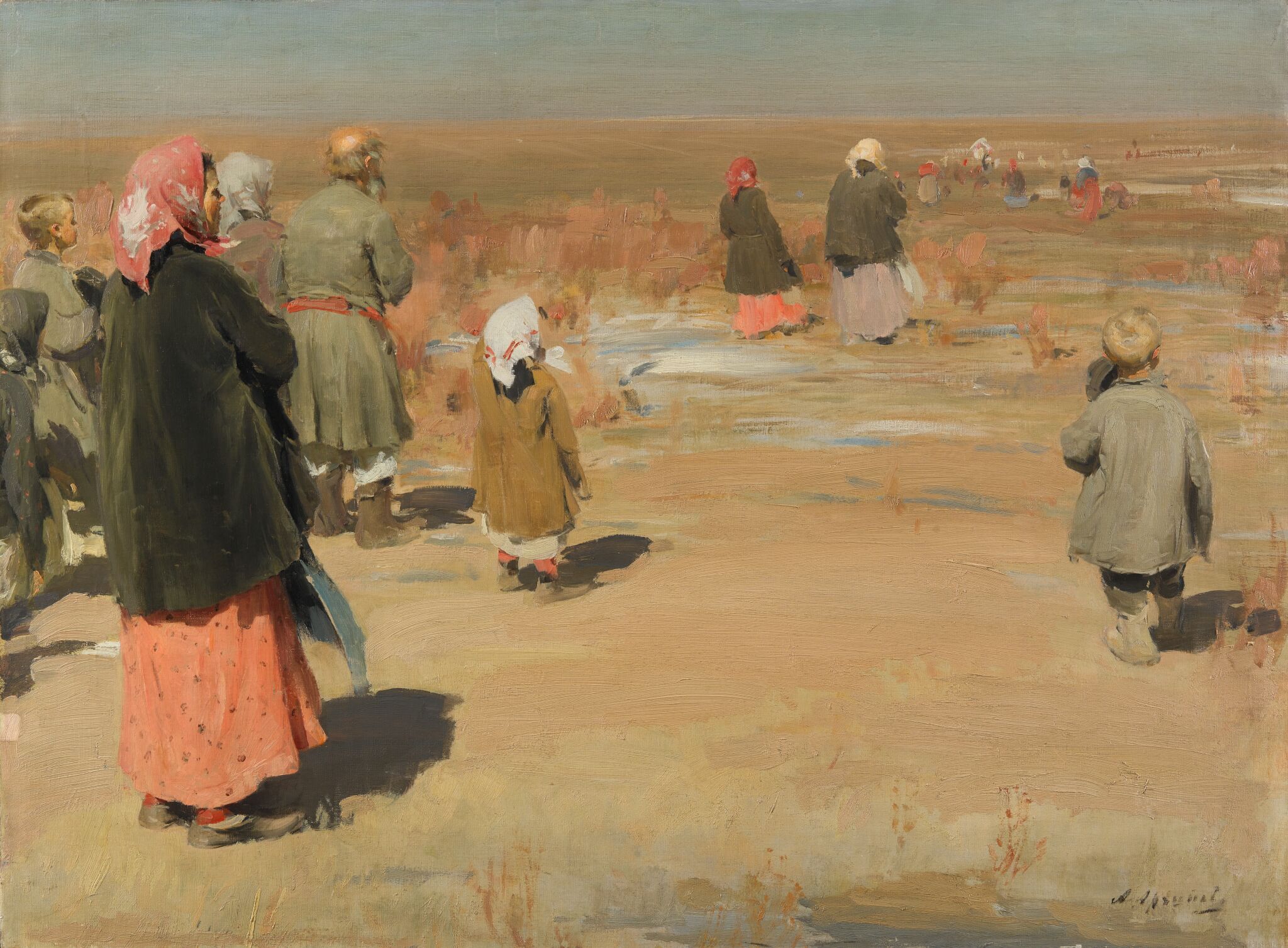 Проводы крестного хода, Abram Arkhipov