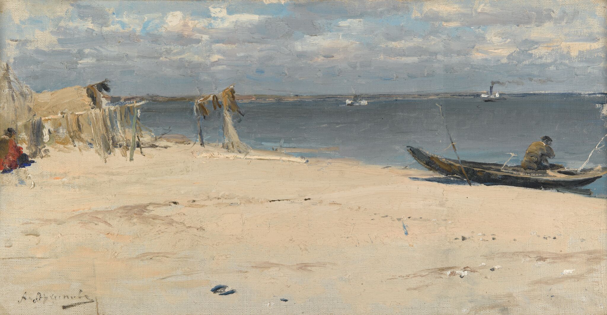 На Оке, Abram Arkhipov, 1890s