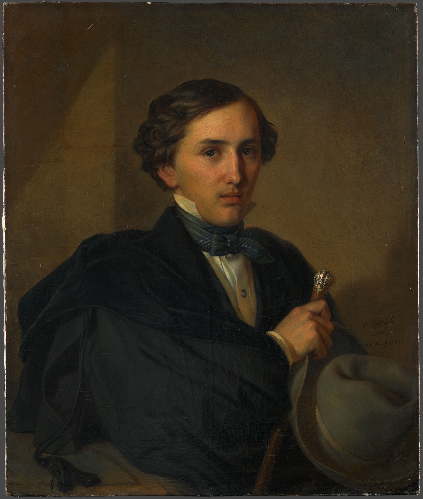 Портрет А.С. Каминского, Худяков Василий, 1850