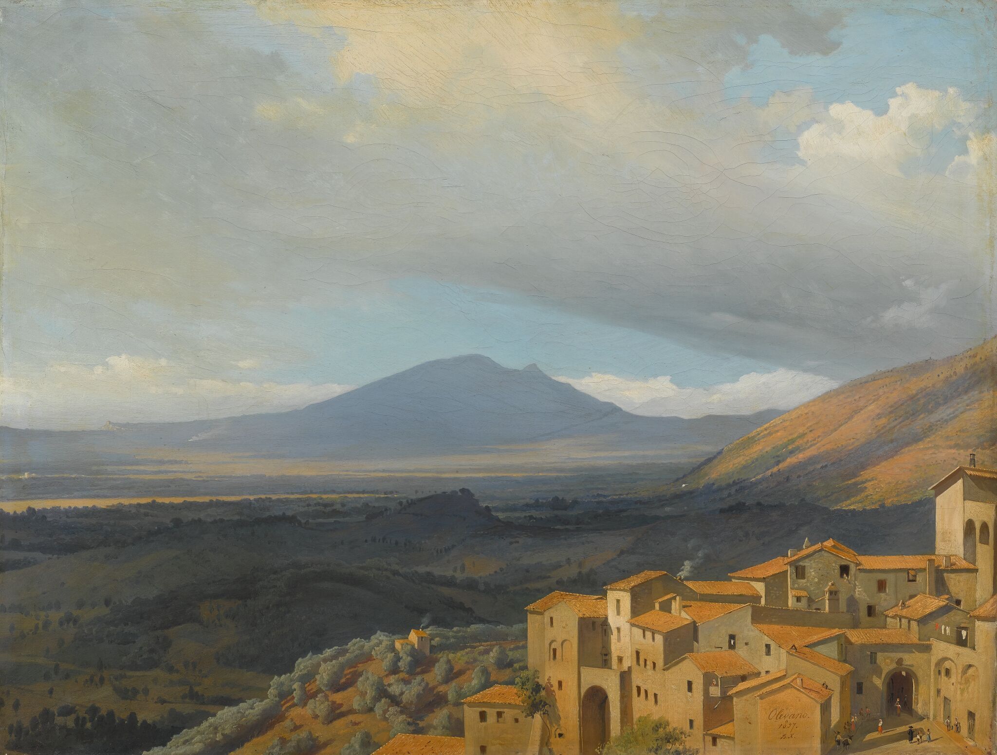 Римская Кампанья. Окрестности Рима, Худяков Василий, 1857