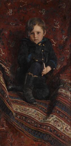 Портрет Ю.И. Репина в детстве