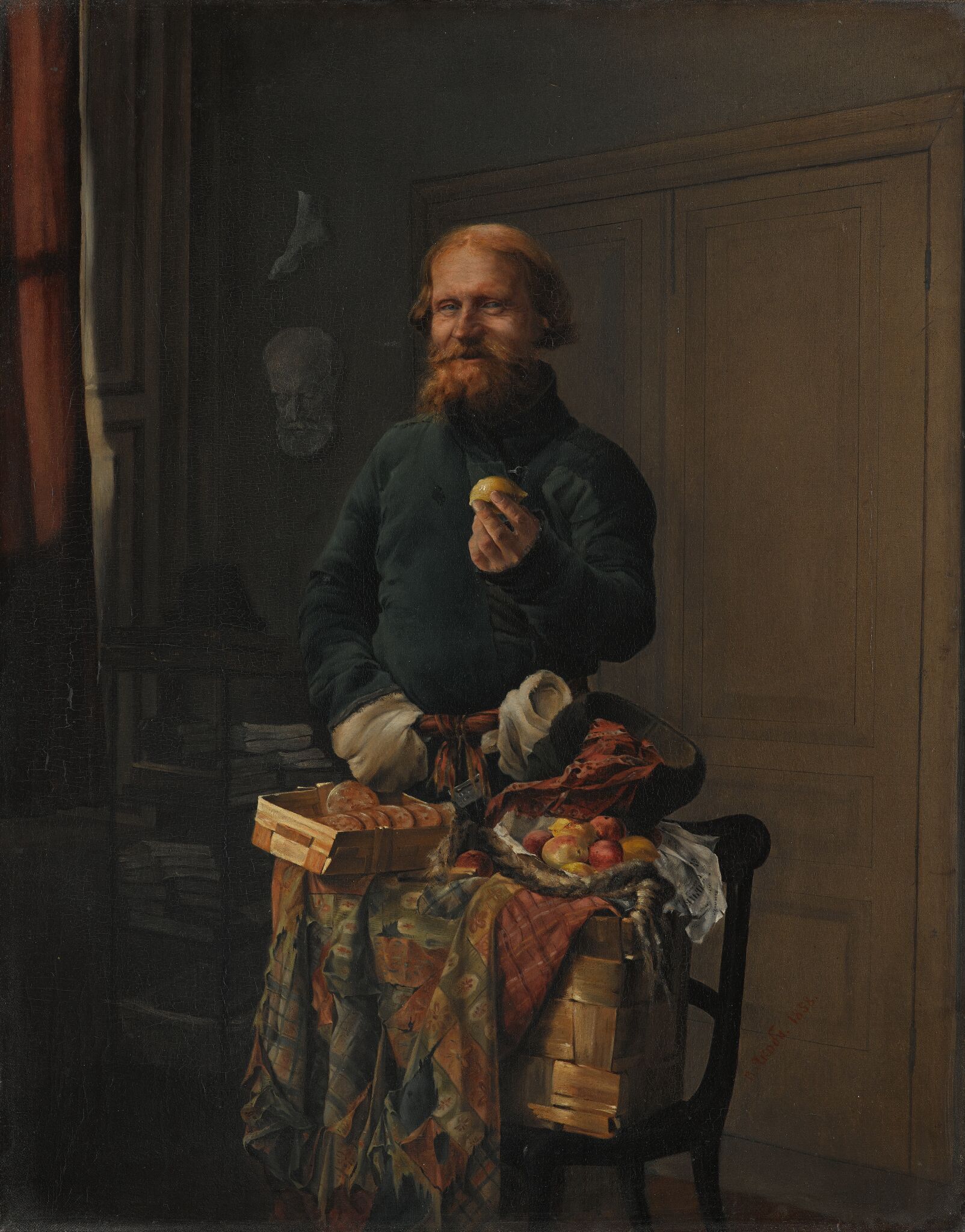 Разносчик, Valery Jacobi, 1858