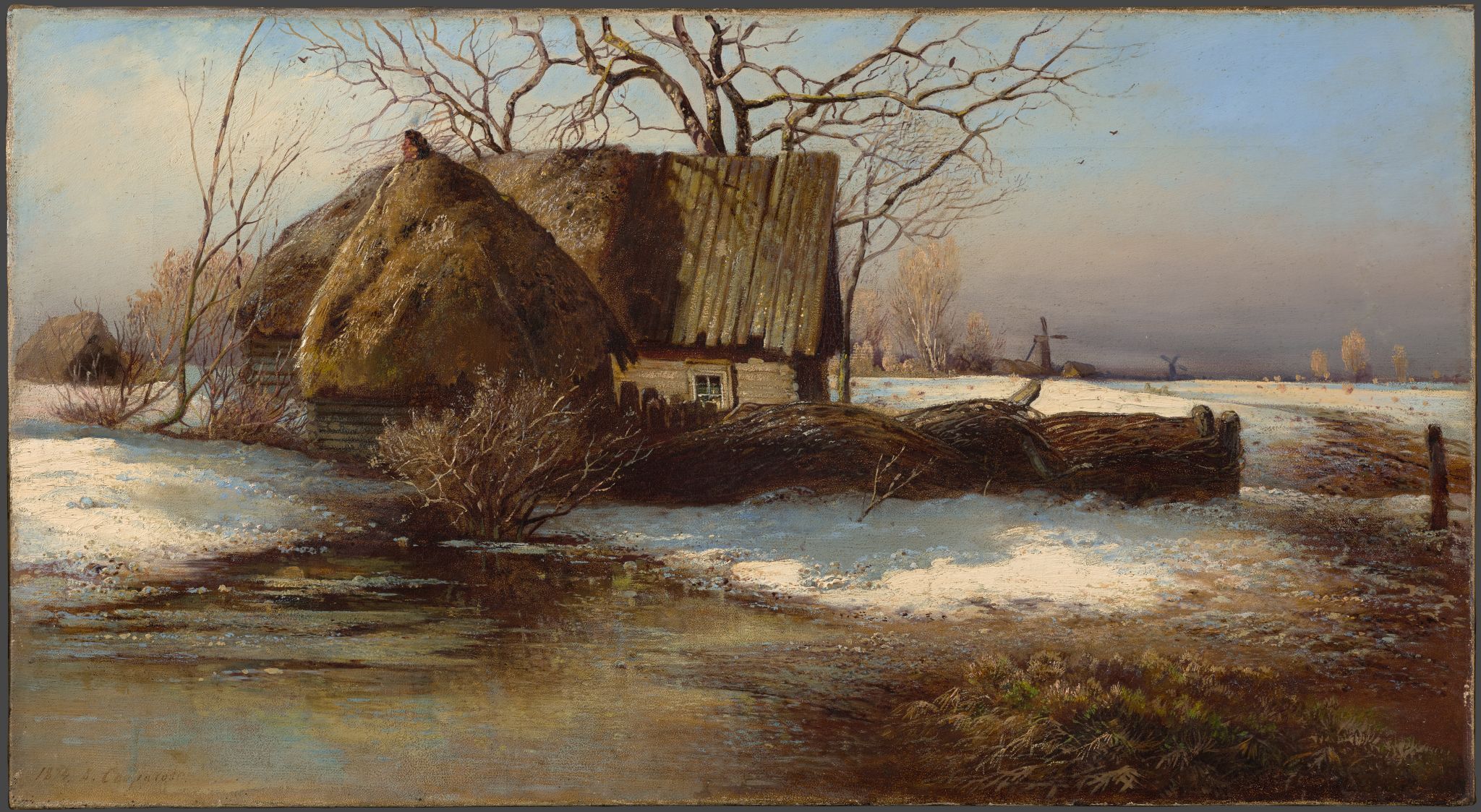 Скоро весна, Alexei Savrasov, 1874