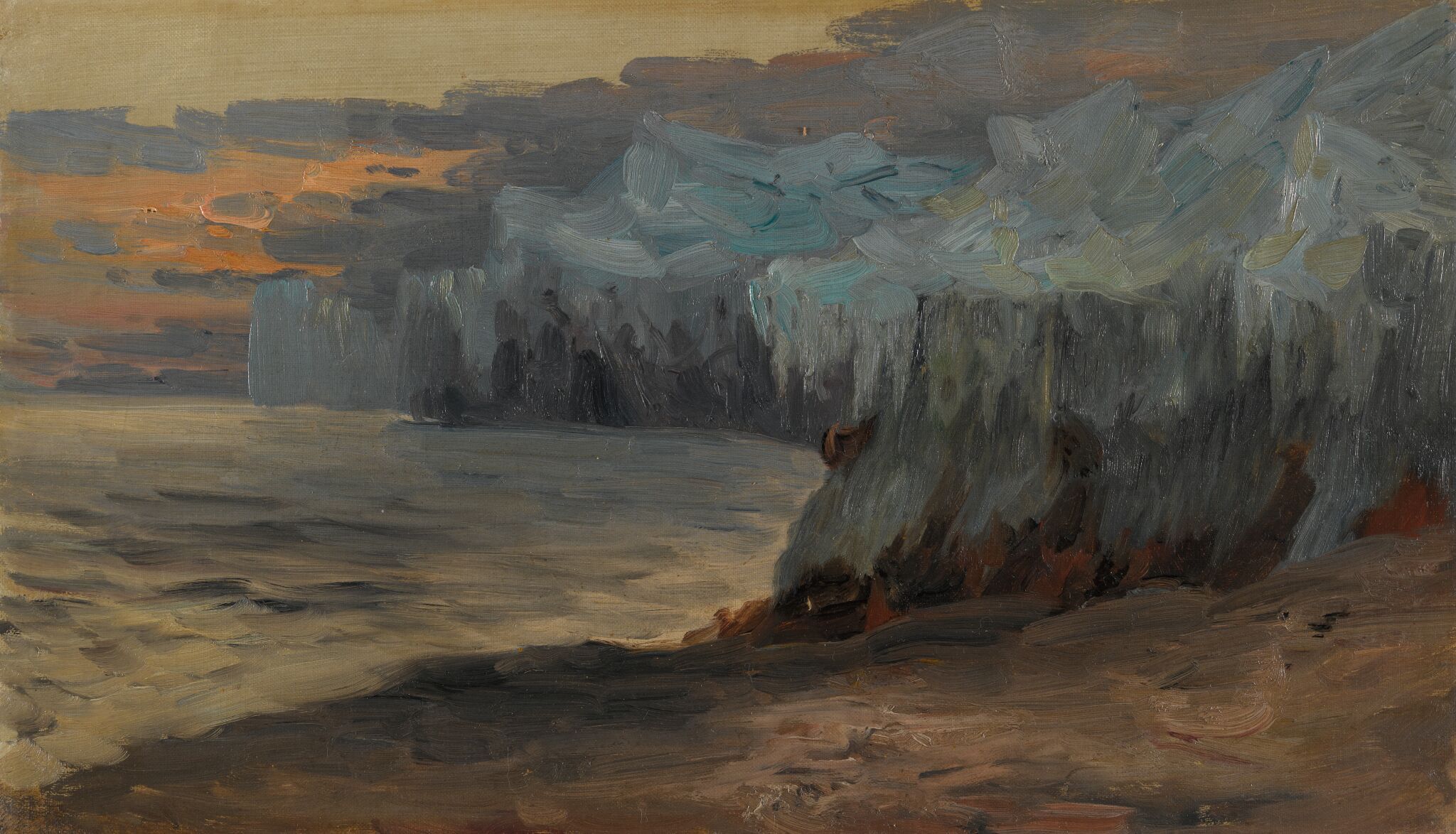 Среди льдов, Aleksandr Borisov, 1896