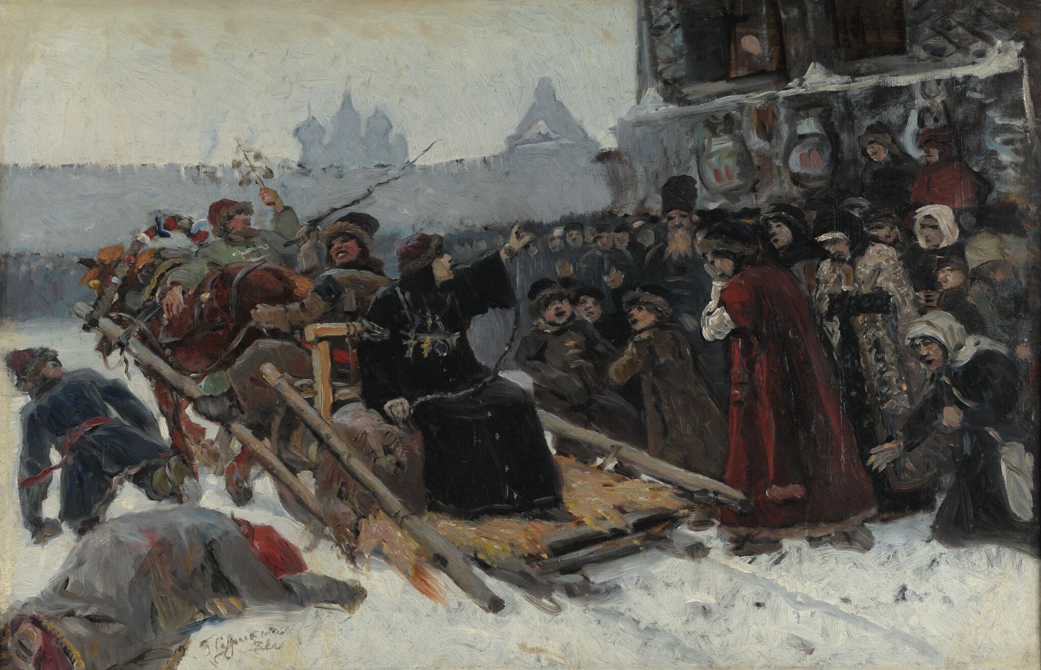 Боярыня Морозова, Vasily Surikov, 1881