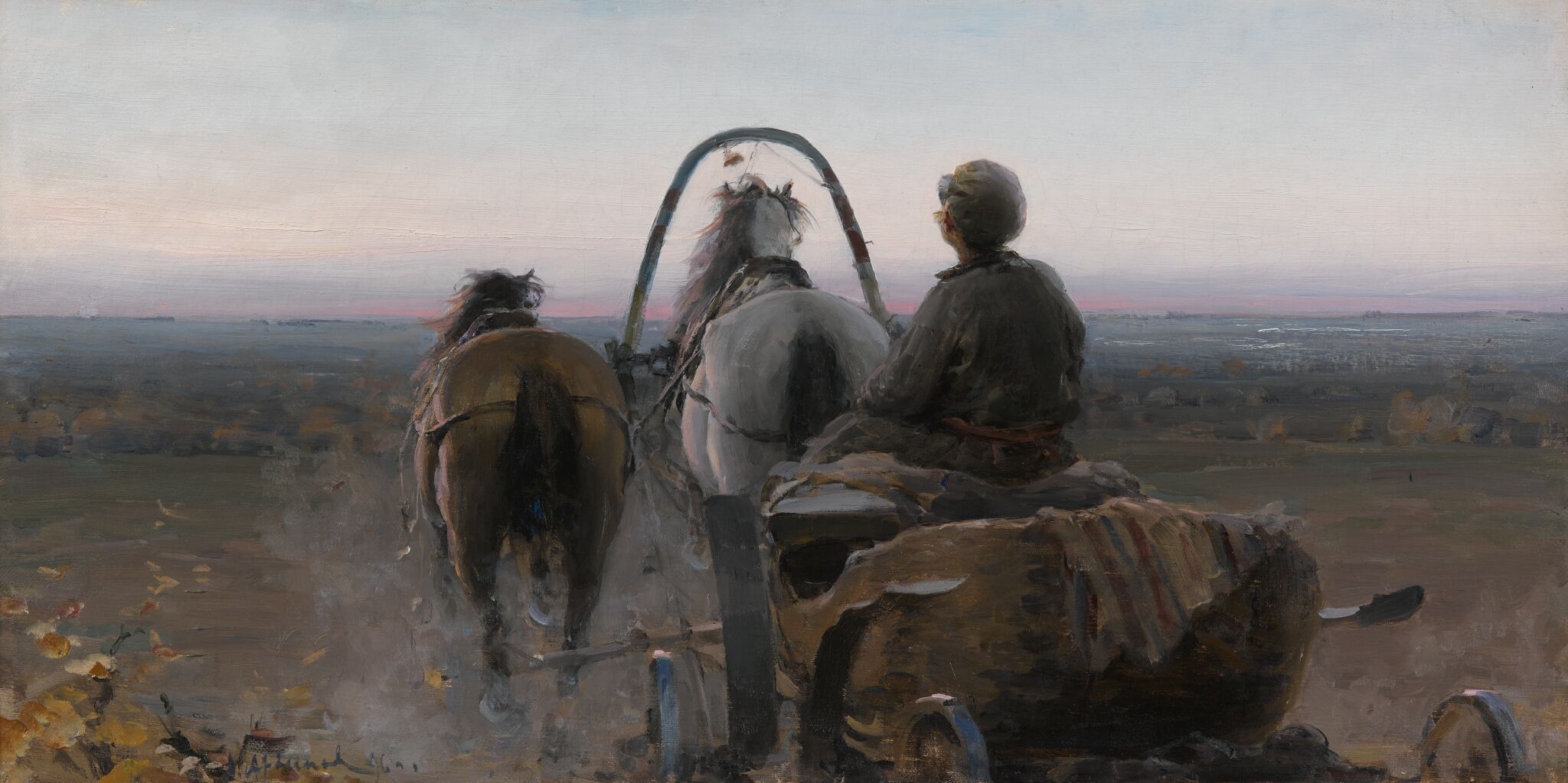 Обратный, Abram Arkhipov, 1896