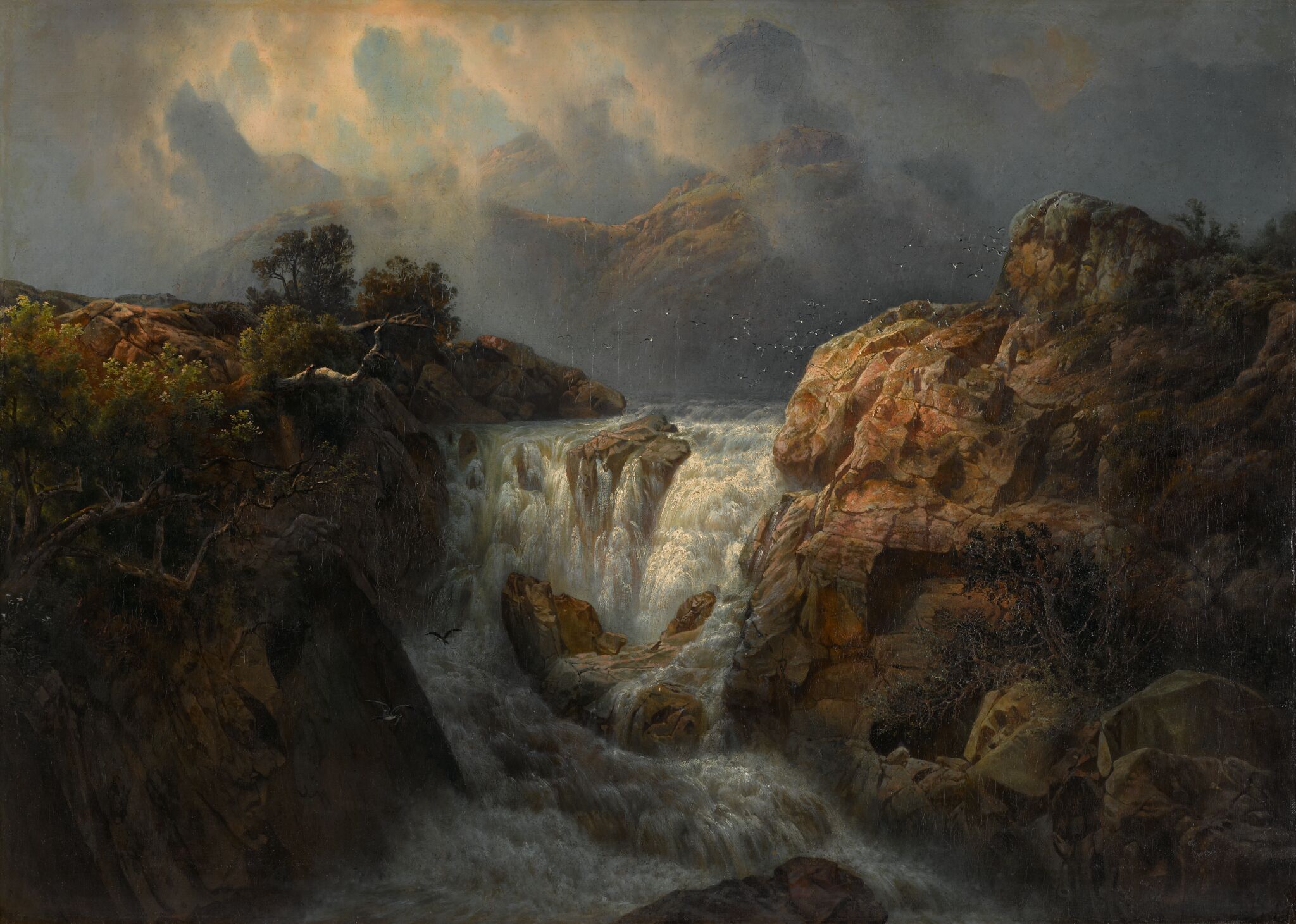 Водопад, Vladimir Shervud, late 1850s