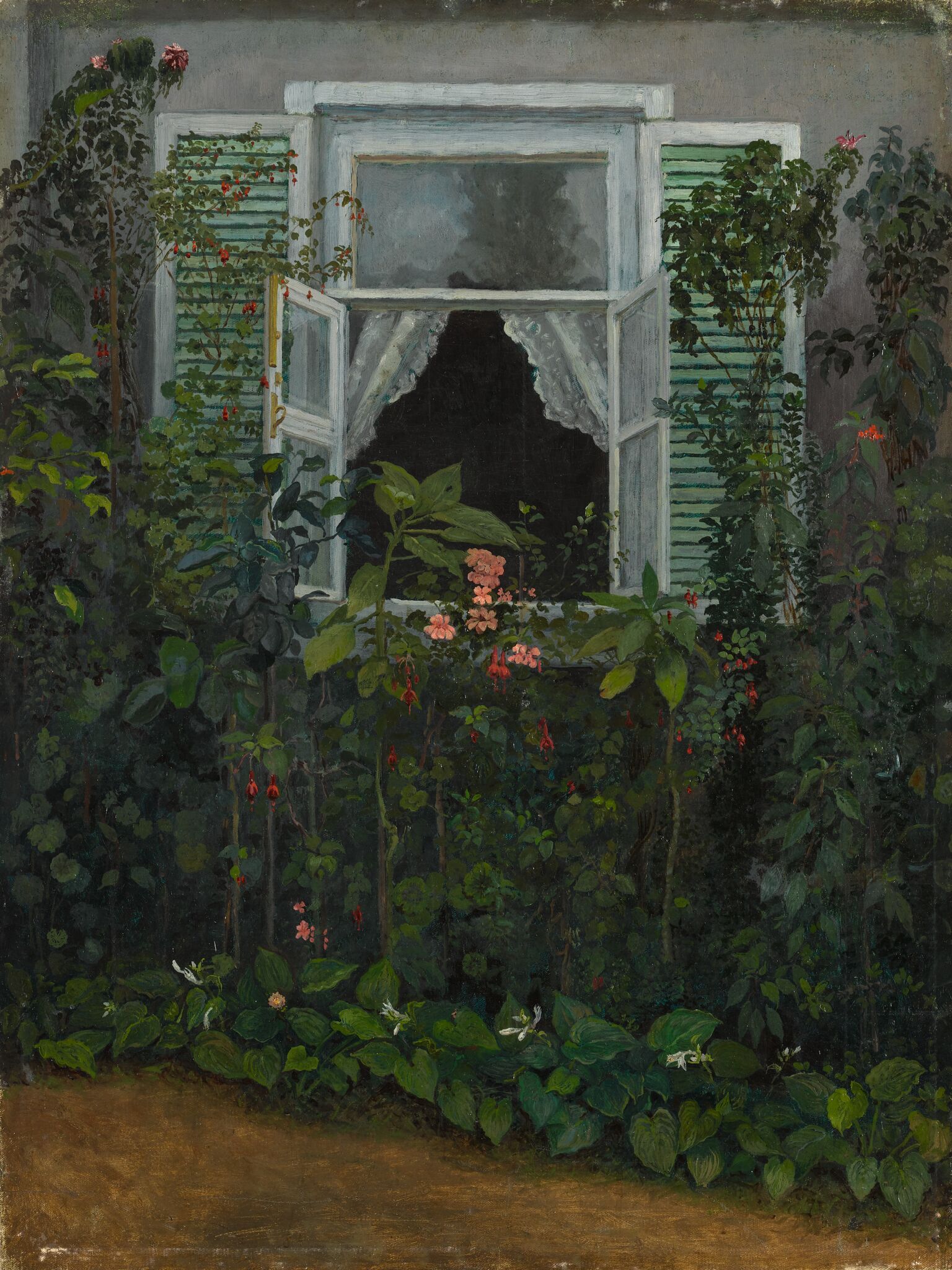 Окно, Victor Borisov-Musatov, 1886