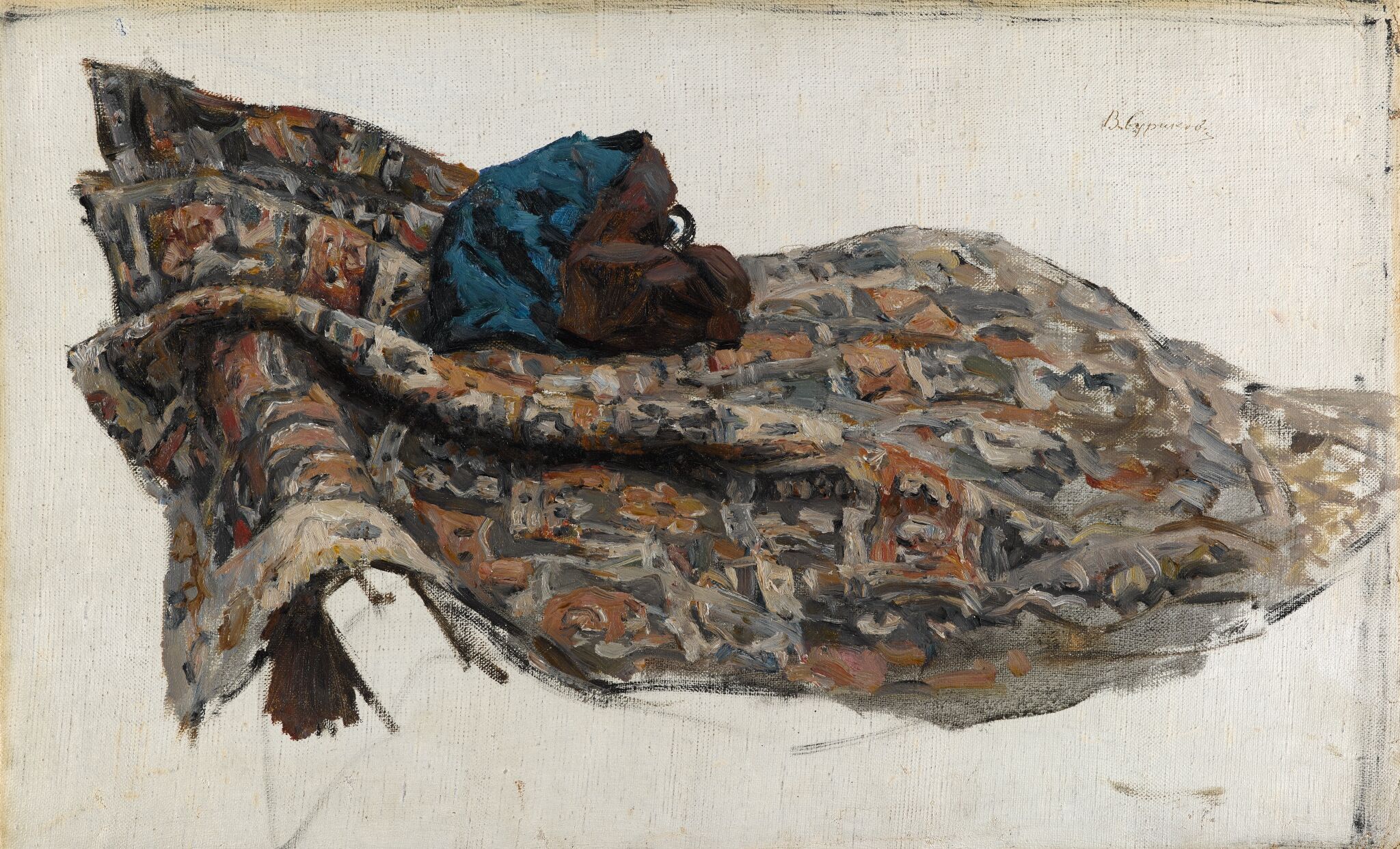 Ковер. Этюд, Vasily Surikov, 1902