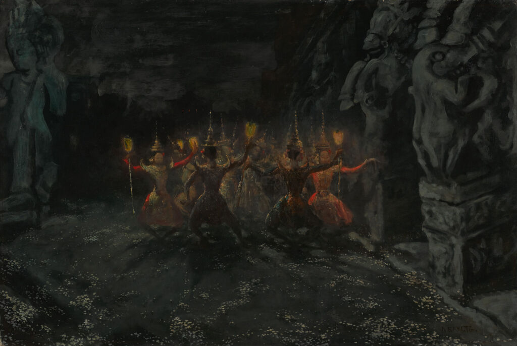 Сиамский священный танец