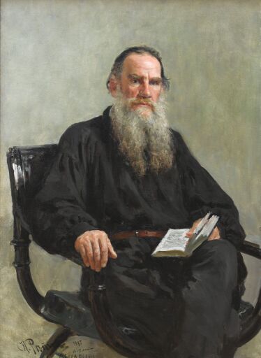 Портрет писателя Л.Н. Толстого