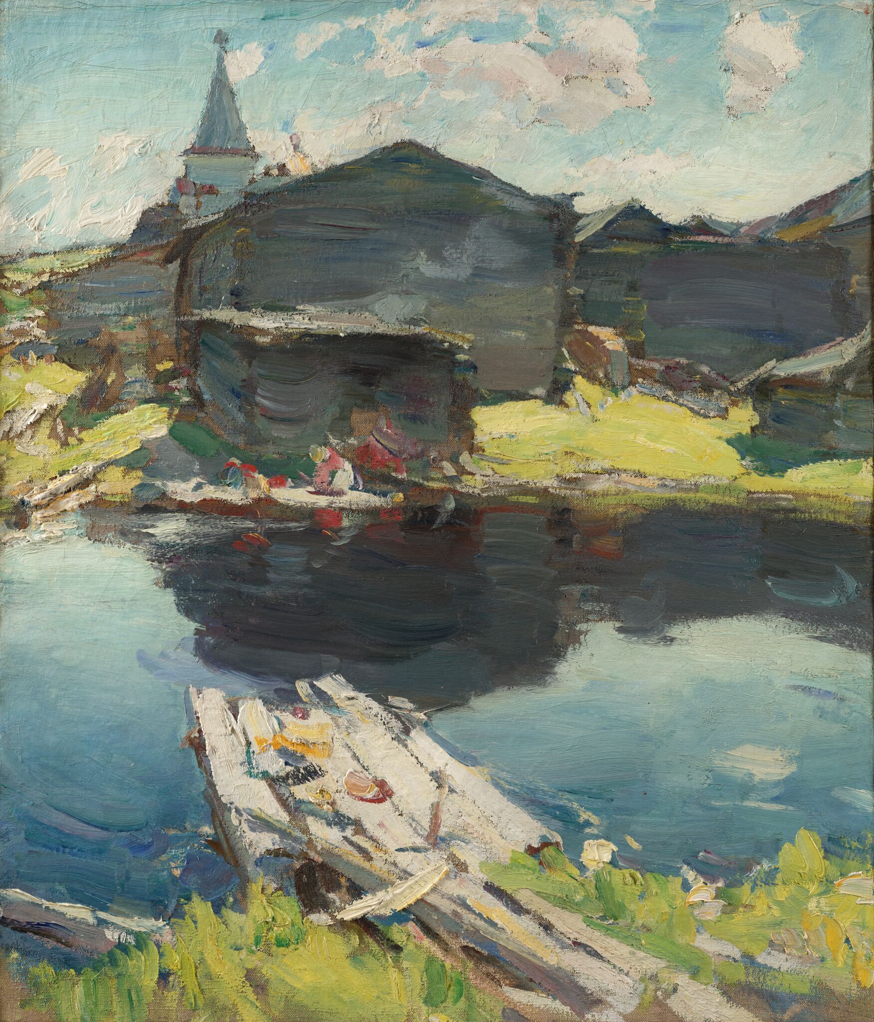 На Севере, Abram Arkhipov, 1909–1910