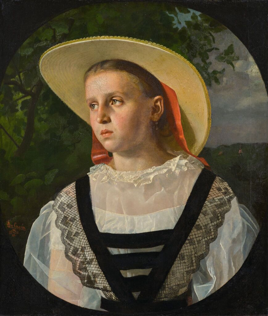 Портрет девочки Феодосии Огородниковой