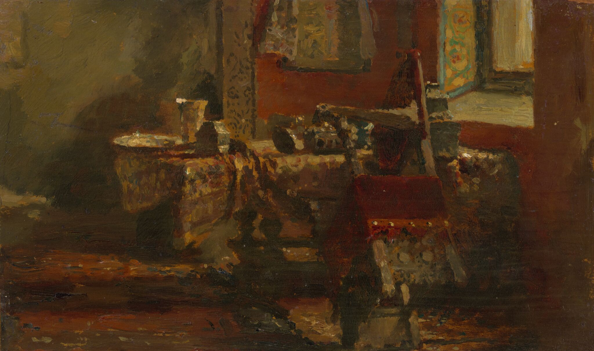 Интерьер, Ilya Repin, 1883