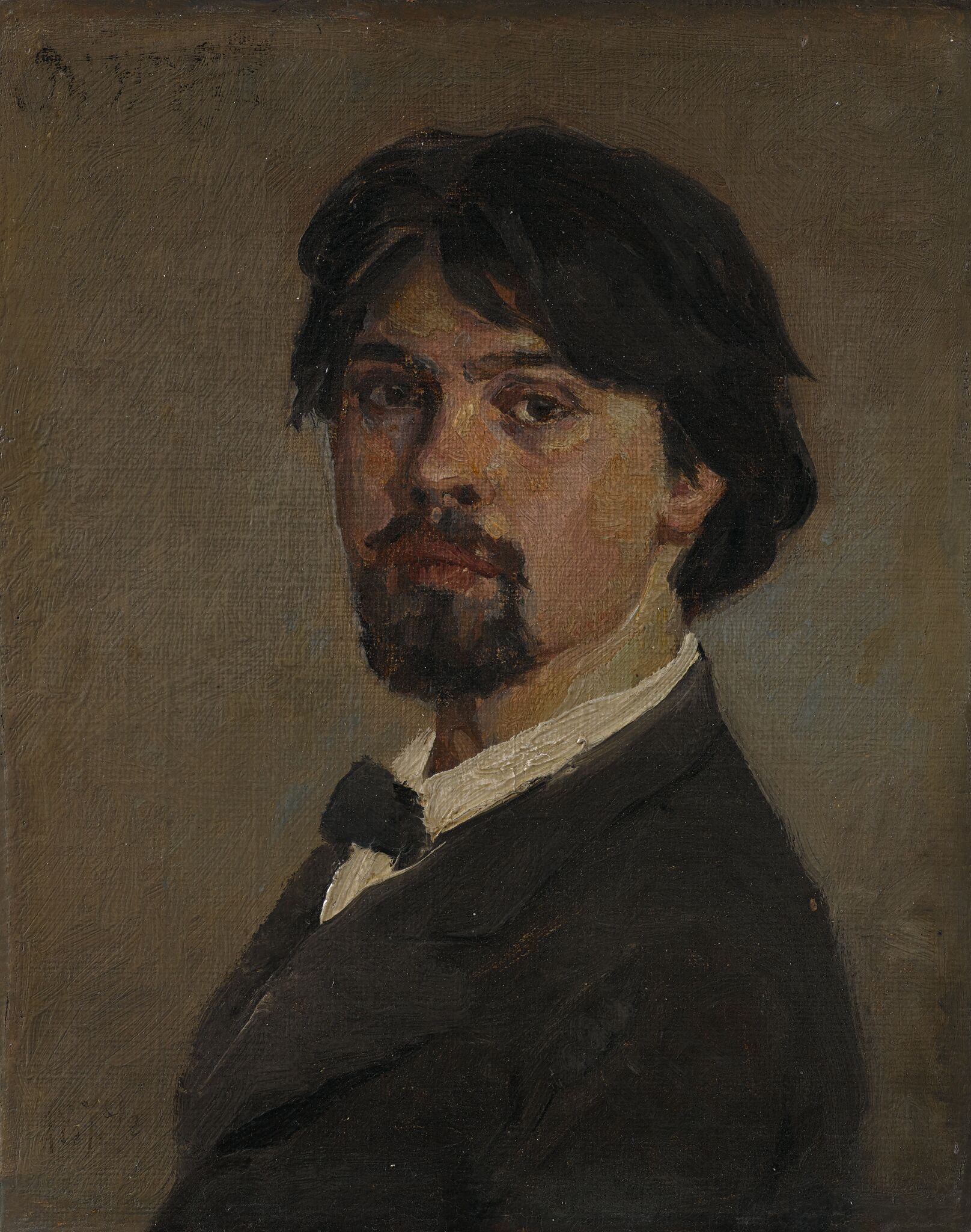 Автопортрет, Vasily Surikov, 1879