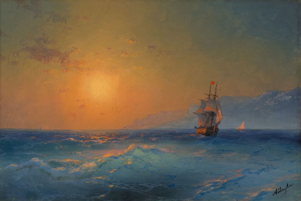 У крымских берегов