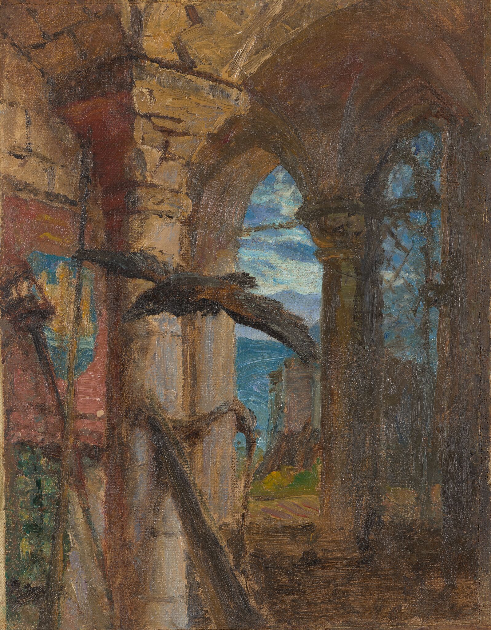 Ворон, Vasily Polenov, 1880