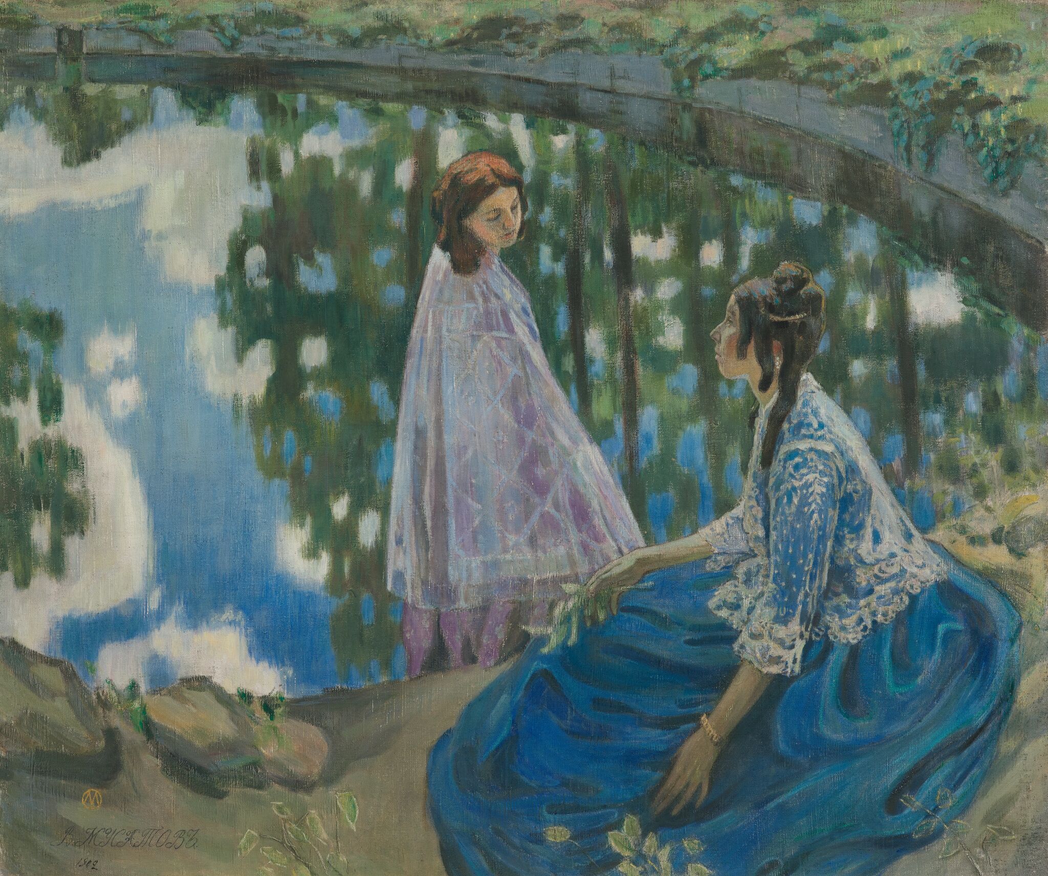 Водоем, Victor Borisov-Musatov, 1902-1903
