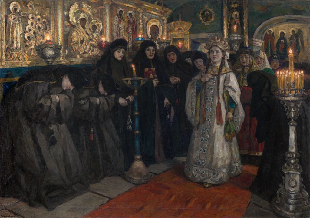 Посещение царевной женского монастыря