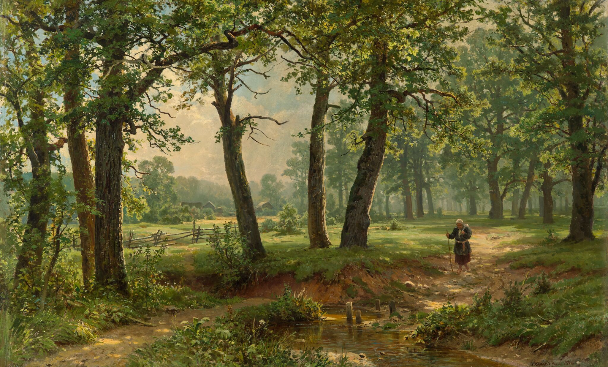 Летний день, Ivan Shishkin, 1891