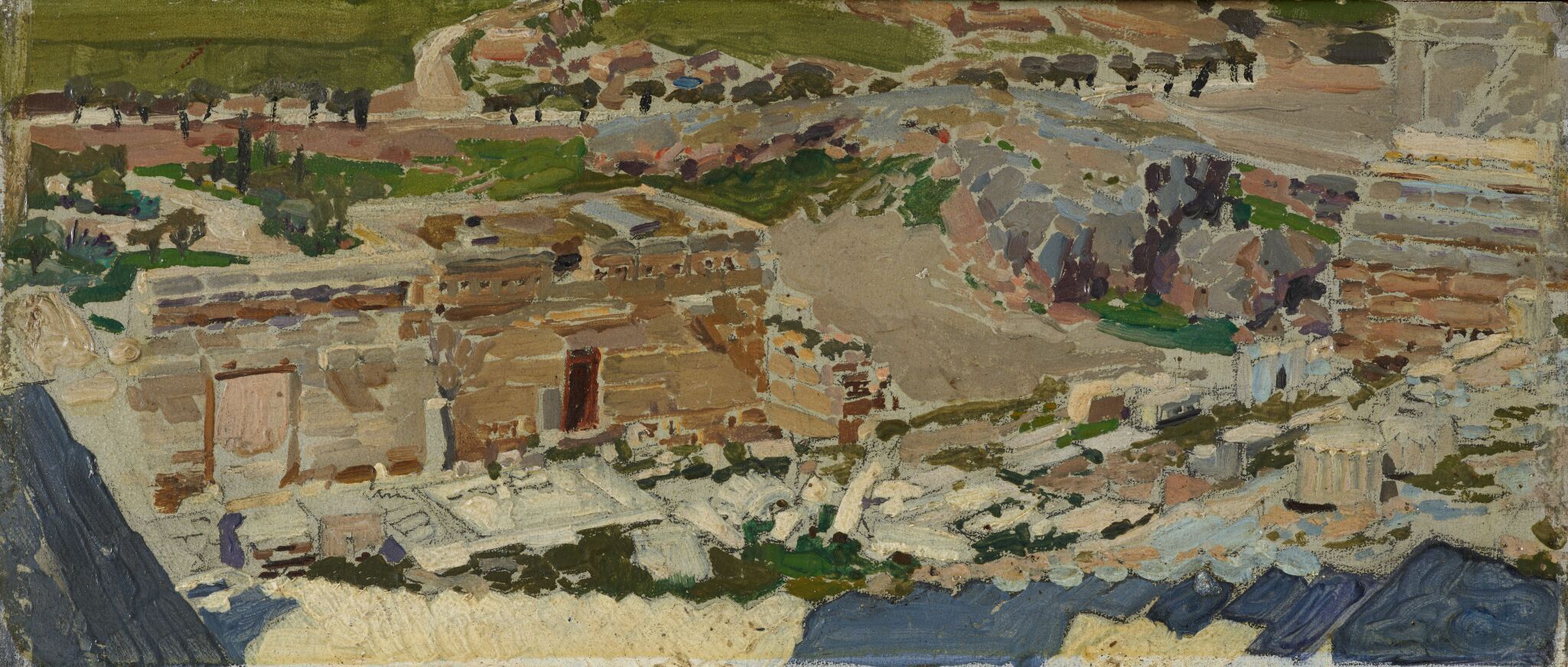 Пропилеи. Афины, Mikhail Vrubel, 1894