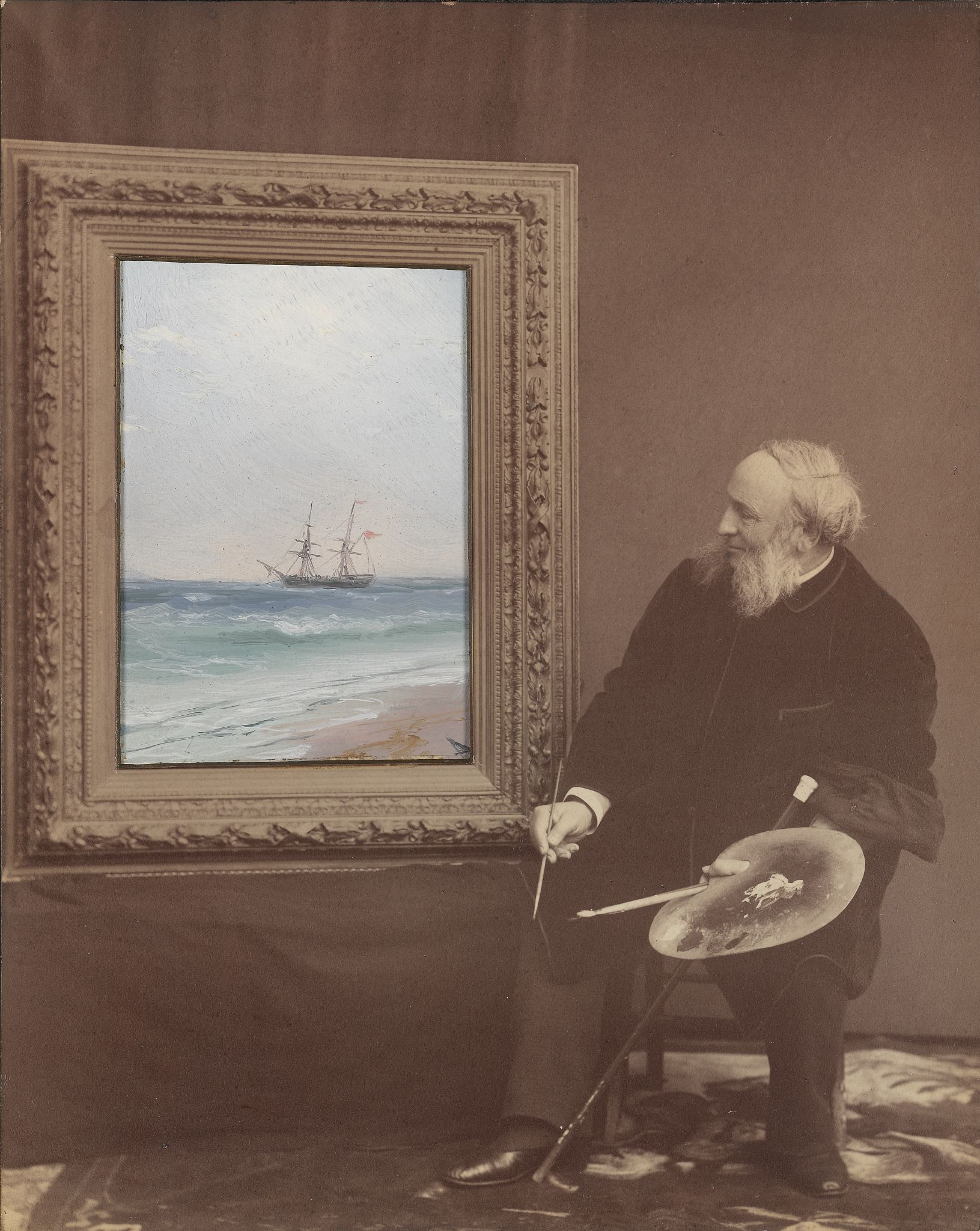 Волнующееся море, Ivan Aivazovsky, 1887