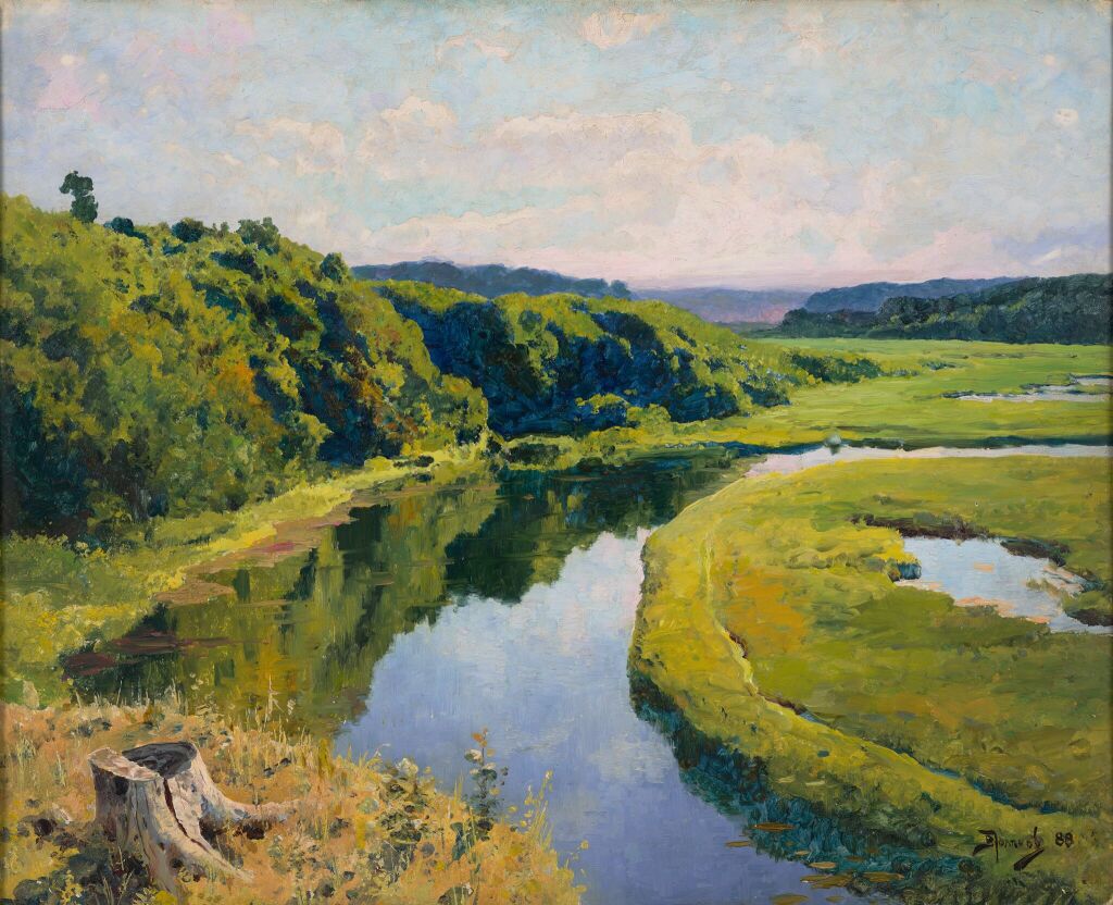 Река Клязьма. Жуковка