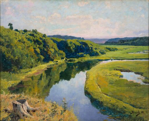 Река Клязьма. Жуковка